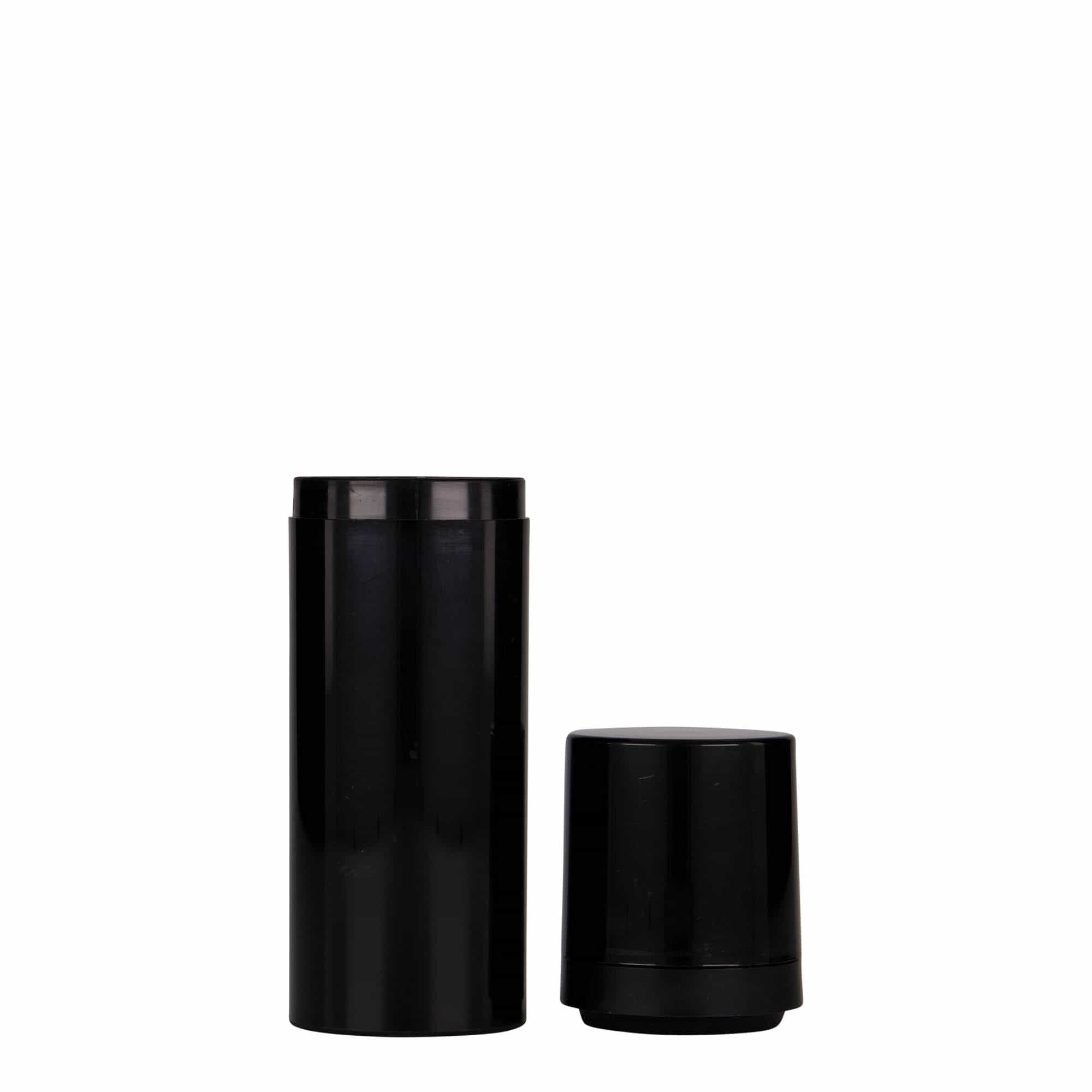 50 ml Airless dozirnik 'Mezzo', PP-plastika, crni