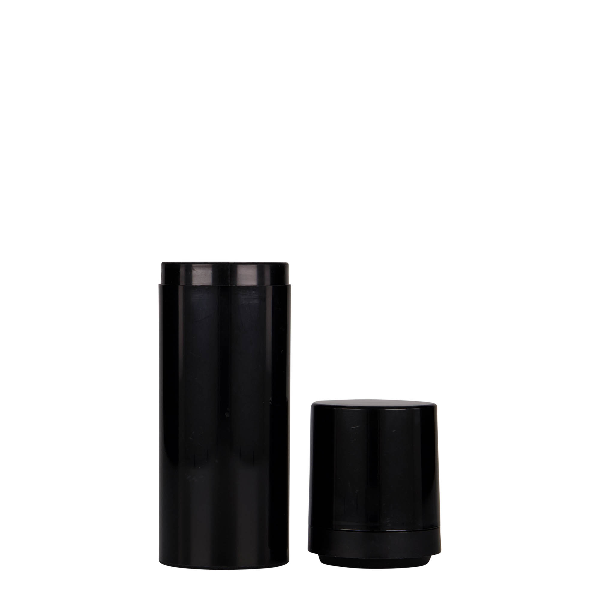 50 ml Airless dozirnik „Mezzo“, PP-plastika, crni