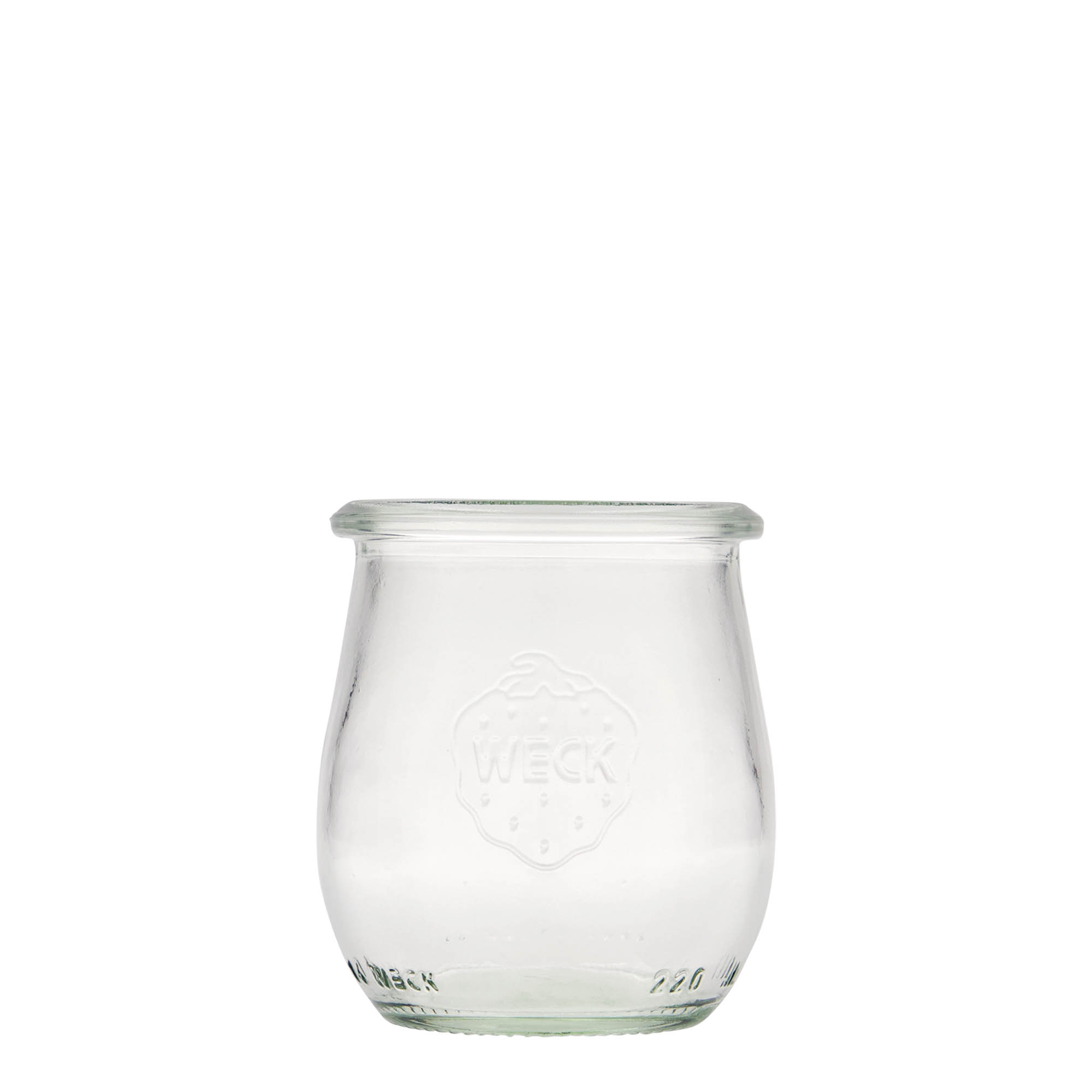 220 ml WECK-Tulipanklasa, otvor: okrugli rub