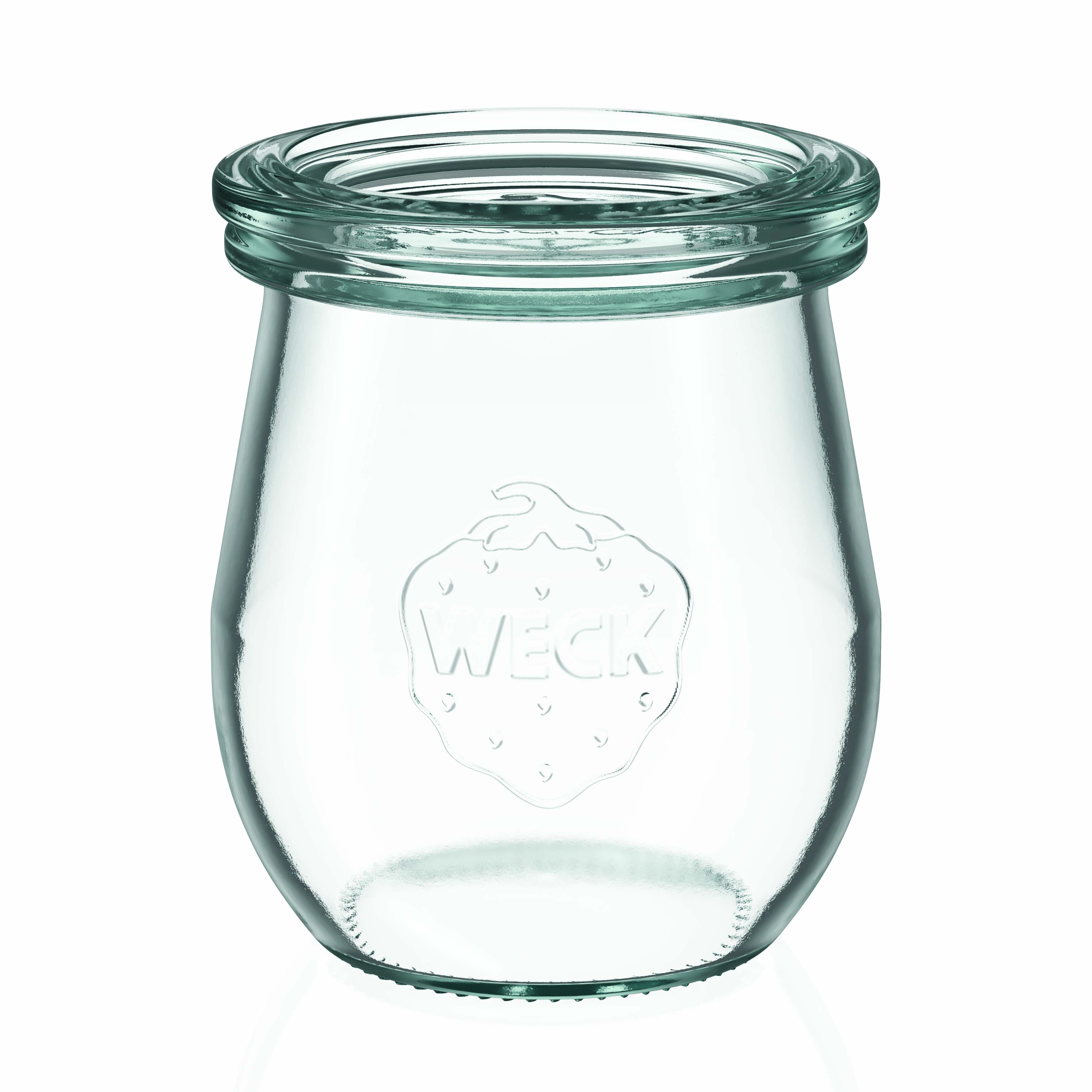 220 ml WECK-Tulipanklasa, otvor: okrugli rub