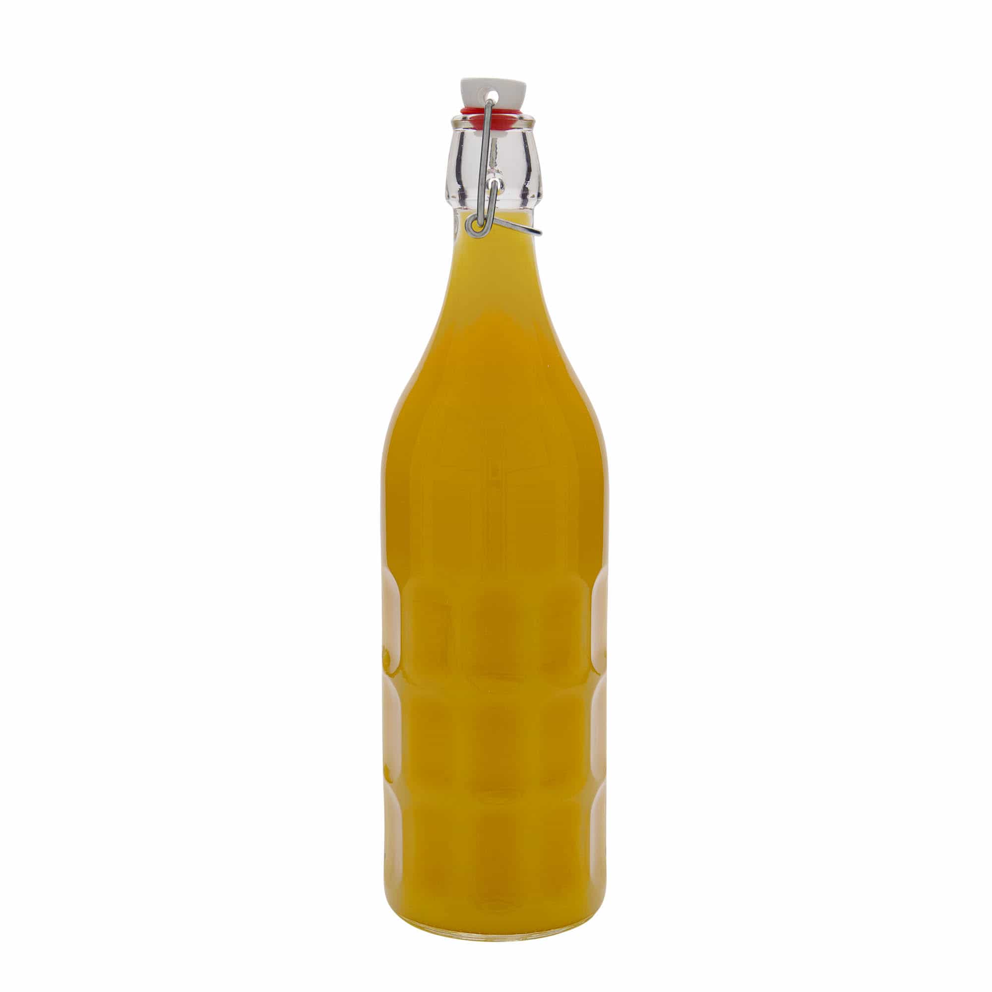 Staklena flaša 1.000 ml Moresca, otvor: Zatvarač sa žicom