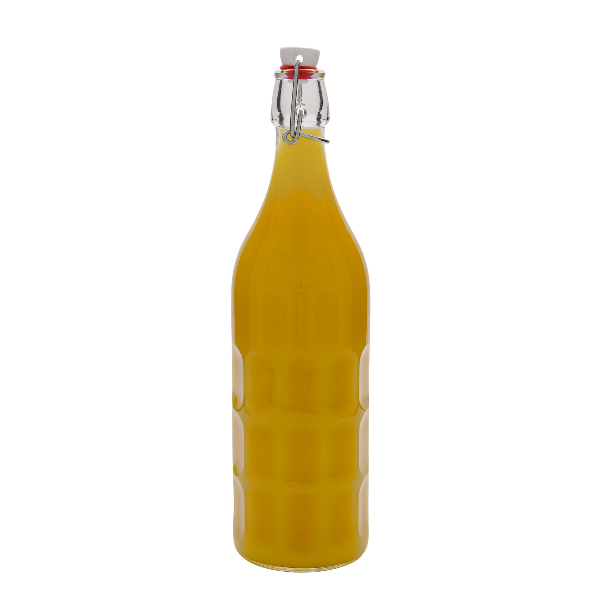 1.000 ml staklena boca Moresca, otvor: zatvarač sa kopčom 1.000 ml staklena boca Moresca, otvor: zatvarač sa kopčom