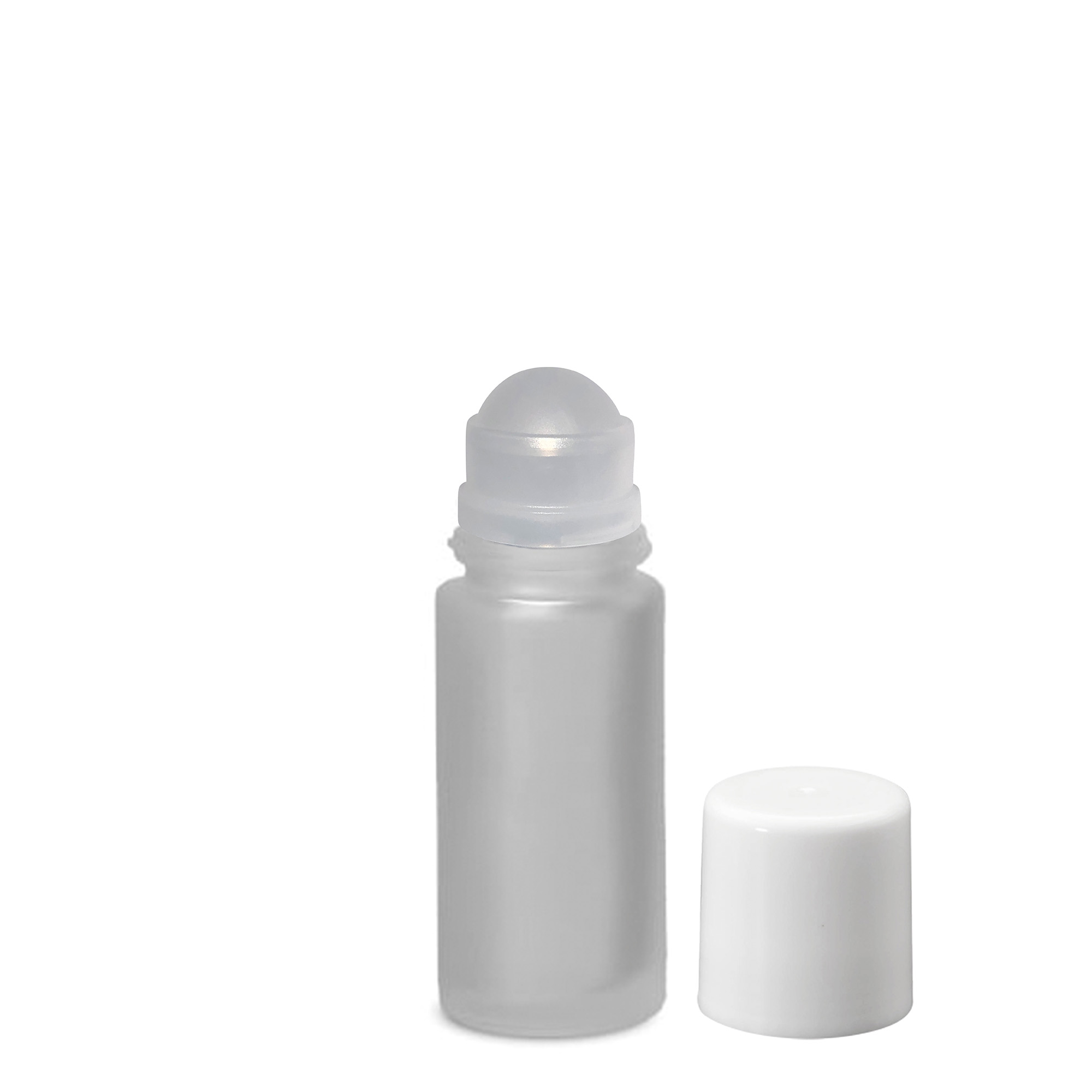 50 ml roll-on boca, staklena, zamrznuta, otvor: zatvarač na navoj