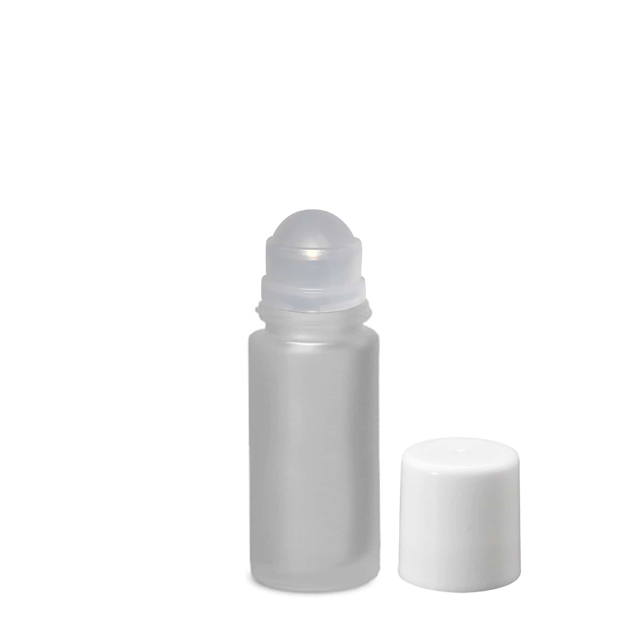 50 ml roll-on boca, staklena, zamrznuta, otvor: zatvarač na navoj