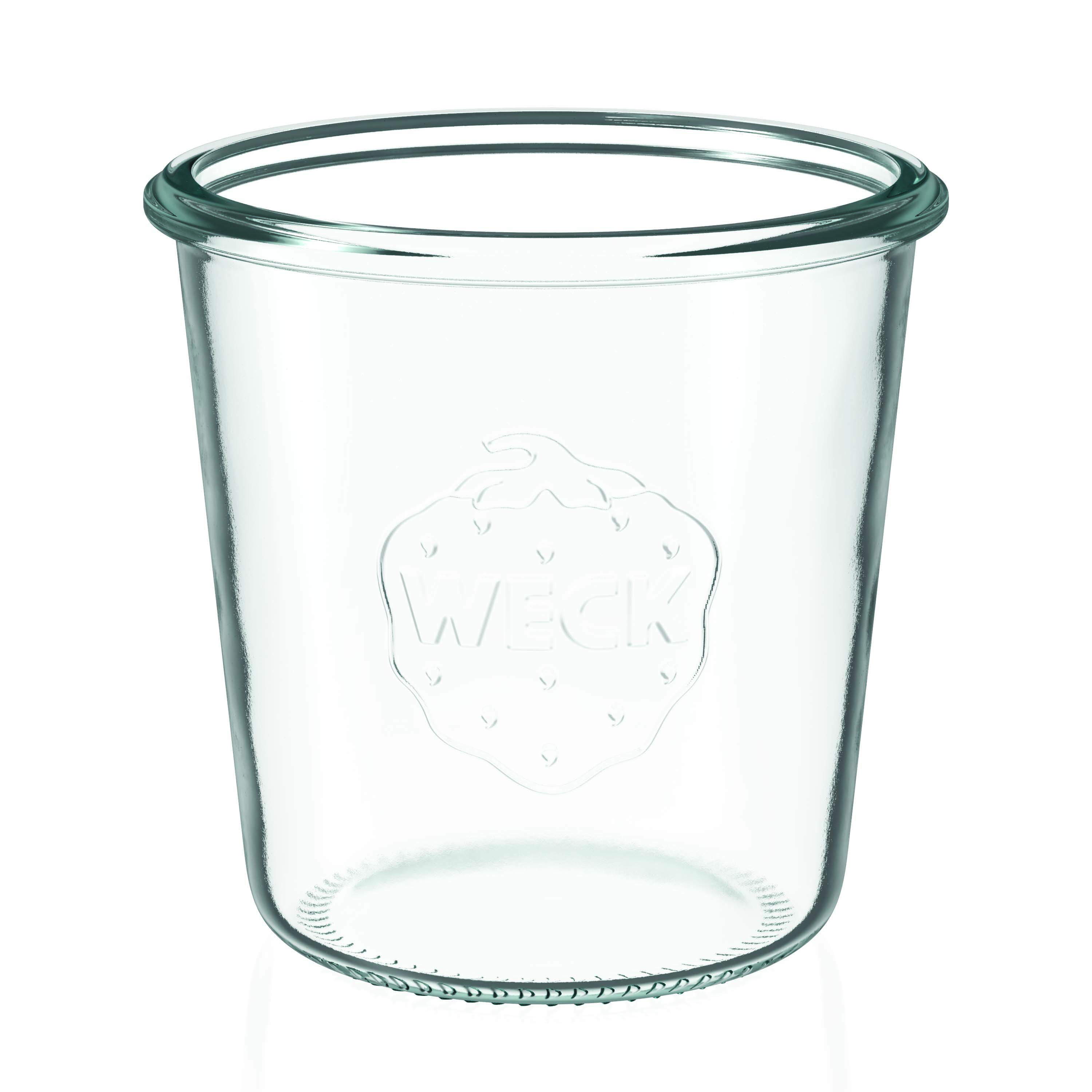 6x 580 ml WECK staklenka za preokretanje sa staklenim poklopcem RR 100