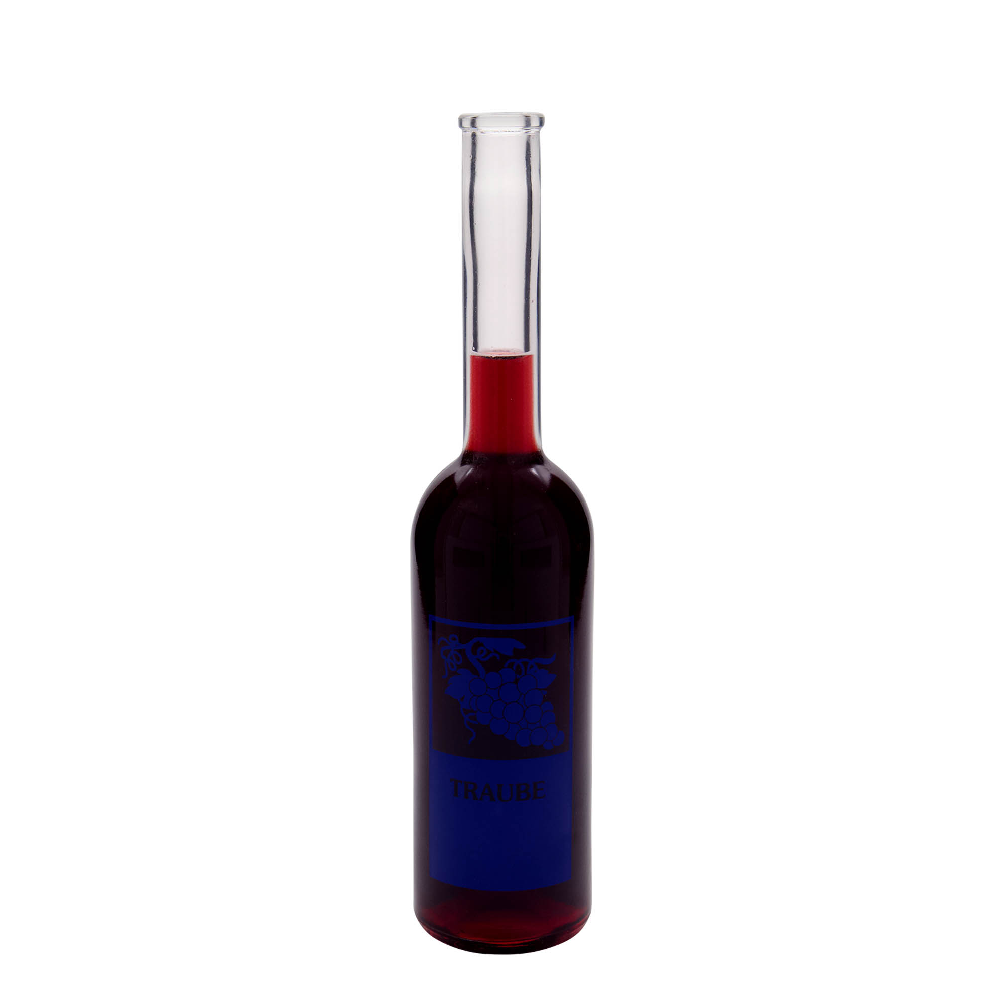 500 ml staklena boca „Opera“, motiv: grozd, grlo: pluta