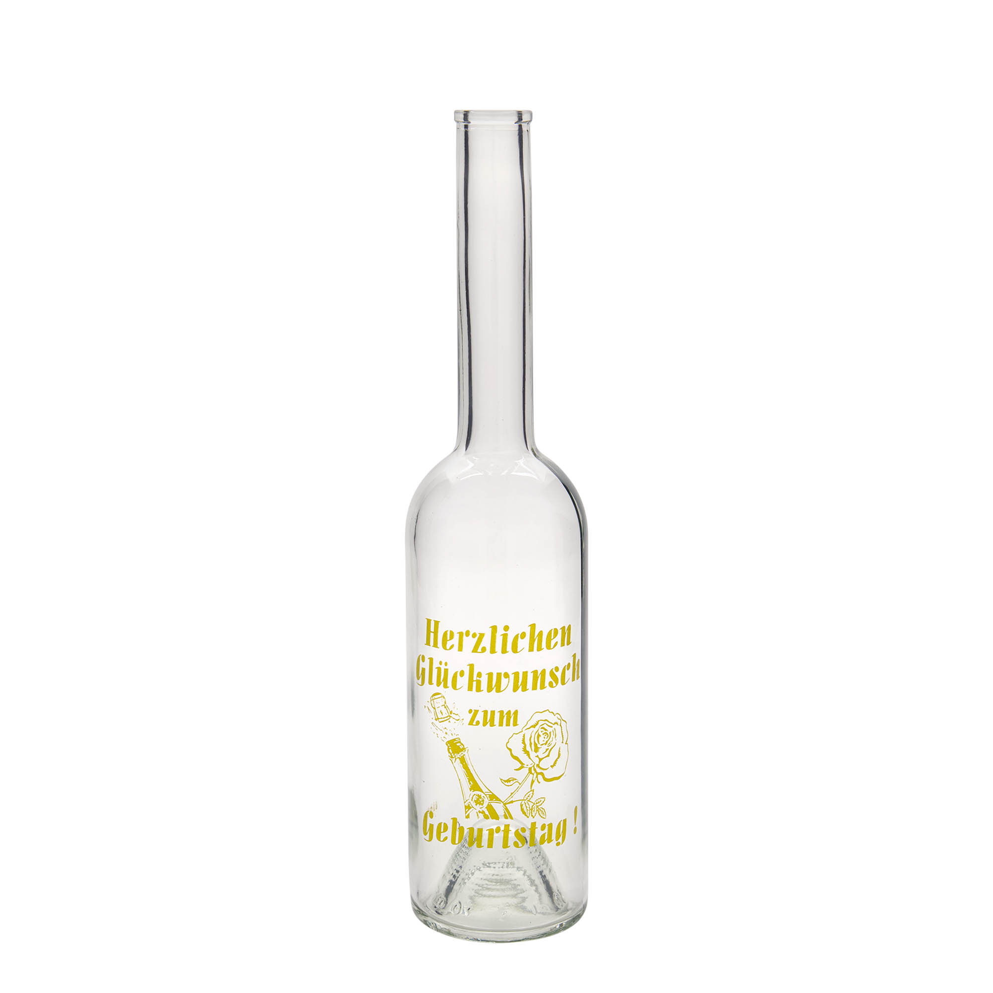 500 ml staklena boca 'Opera', motiv: Jabuka, grlo: pluta 500 ml staklena boca 'Opera', motiv: Jabuka, grlo: pluta
