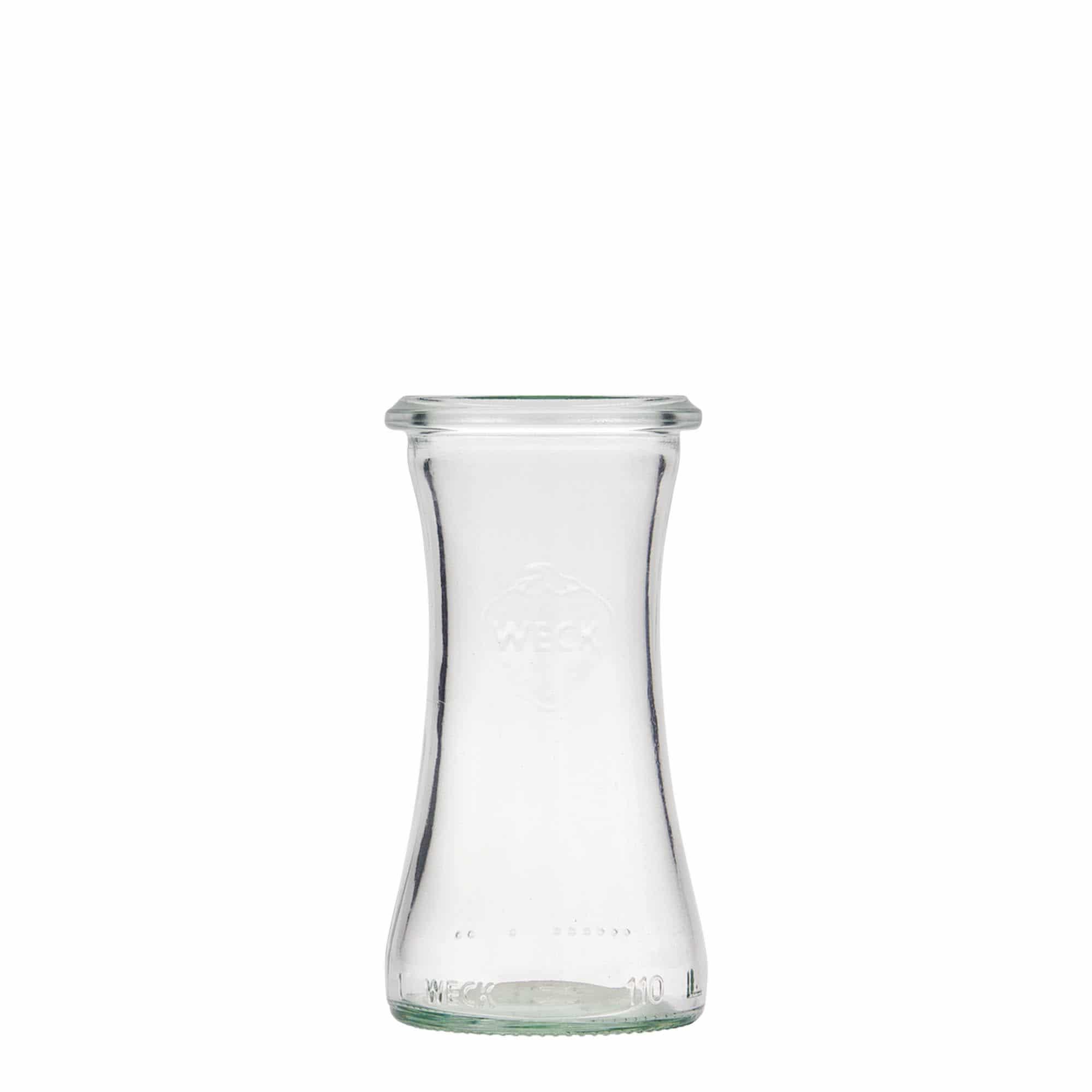 WECK staklenka za delikatese 110 ml, otvor: Okrugli rub