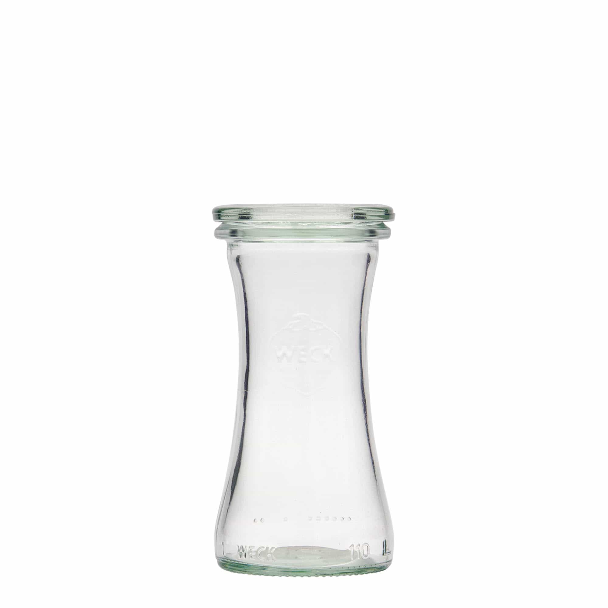 110 ml WECK staklenka za delikatese, otvor: okrugli rub