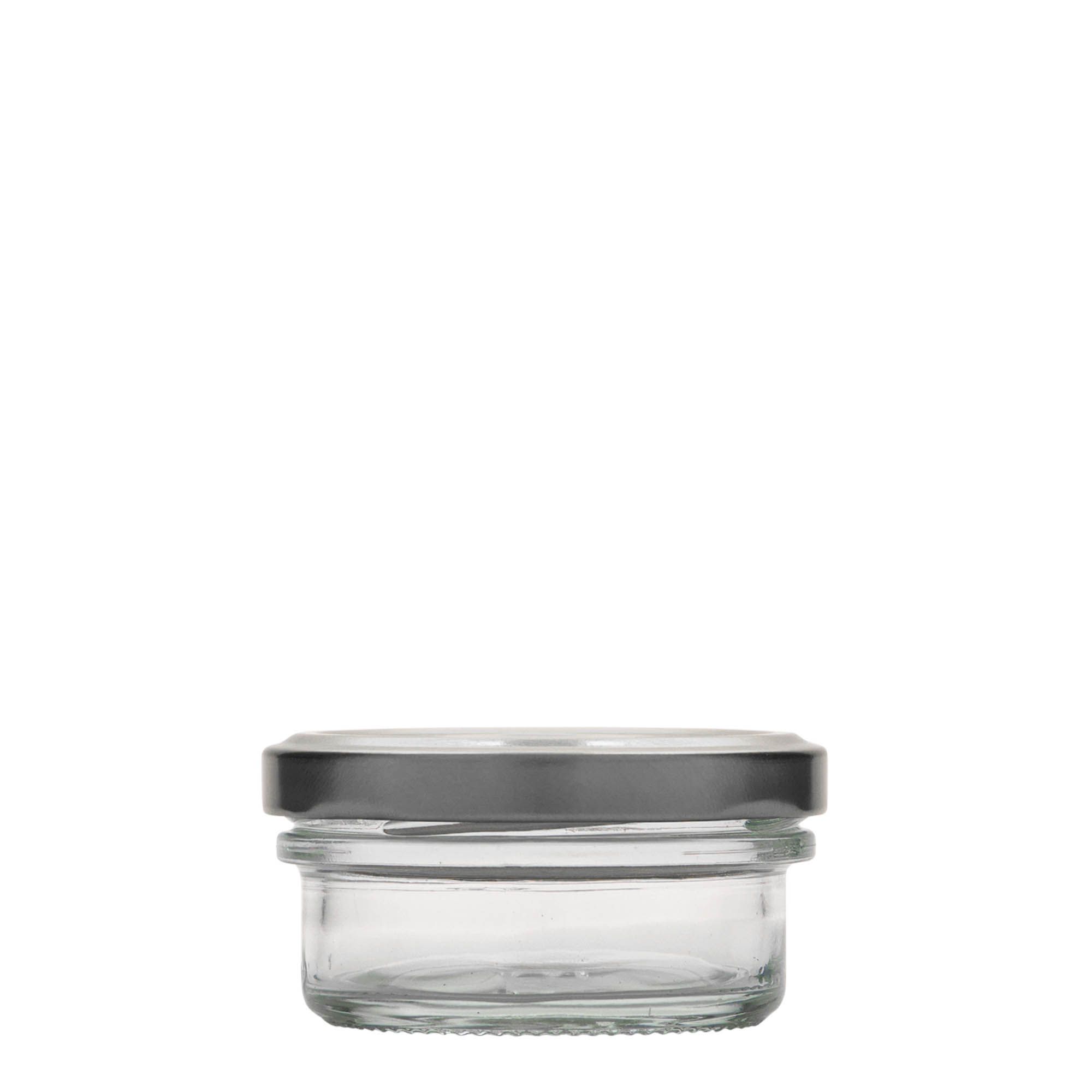 65 ml plitka staklenka sa ravnim dnom, otvor: Twist-Off (TO 66) 65 ml plitka staklenka sa ravnim dnom, otvor: Twist-Off (TO 66)