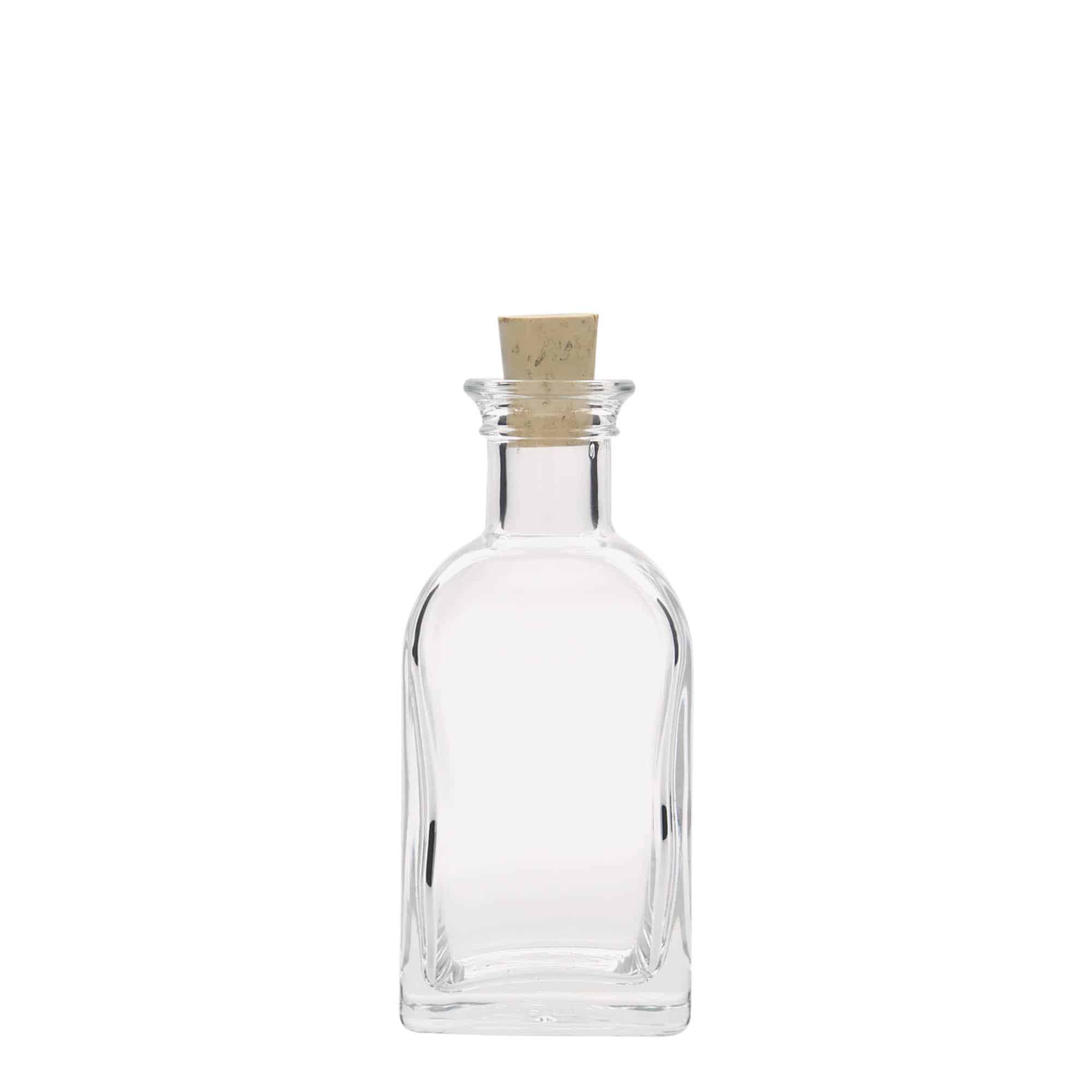 Apotekarska flaša 100 ml Carré, četvrtasto, otvor: Pluto