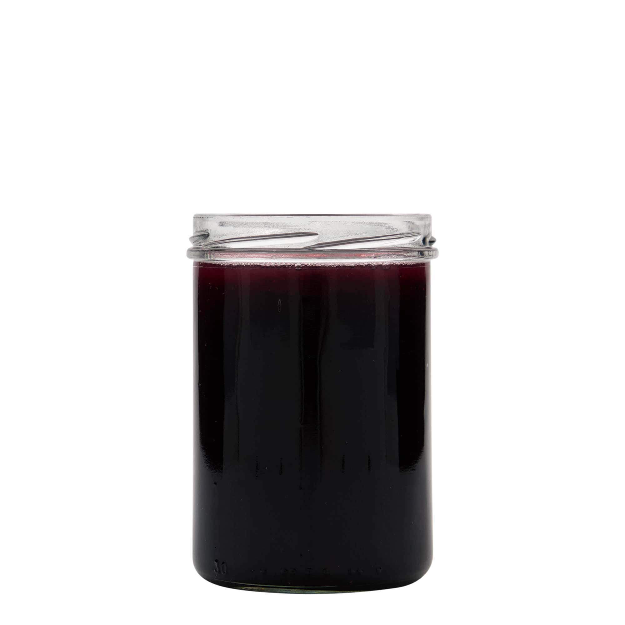 Visoka staklenka sa poklopcem 440 ml, otvor: Twist-Off (TO 82)