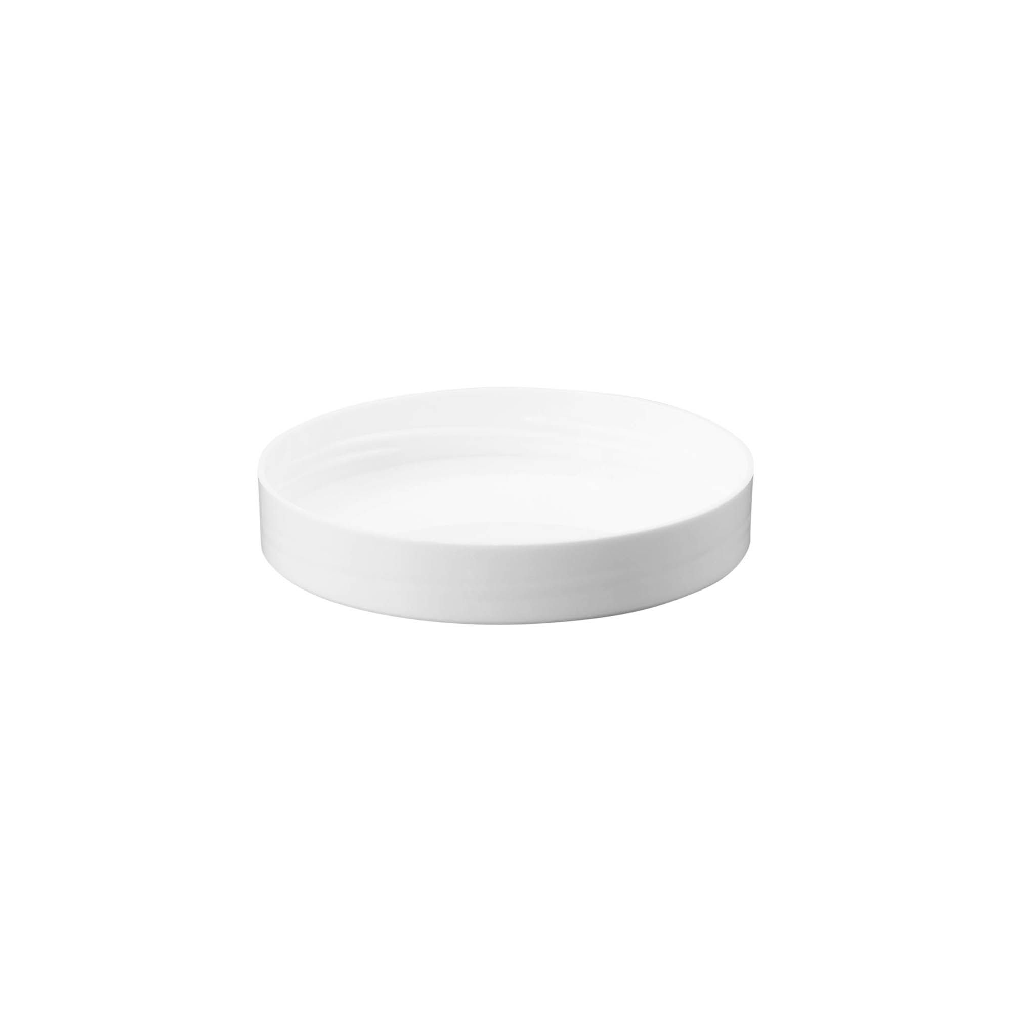 Navojni zatvarač 'White Line' 125ml, PP plastika, bijela