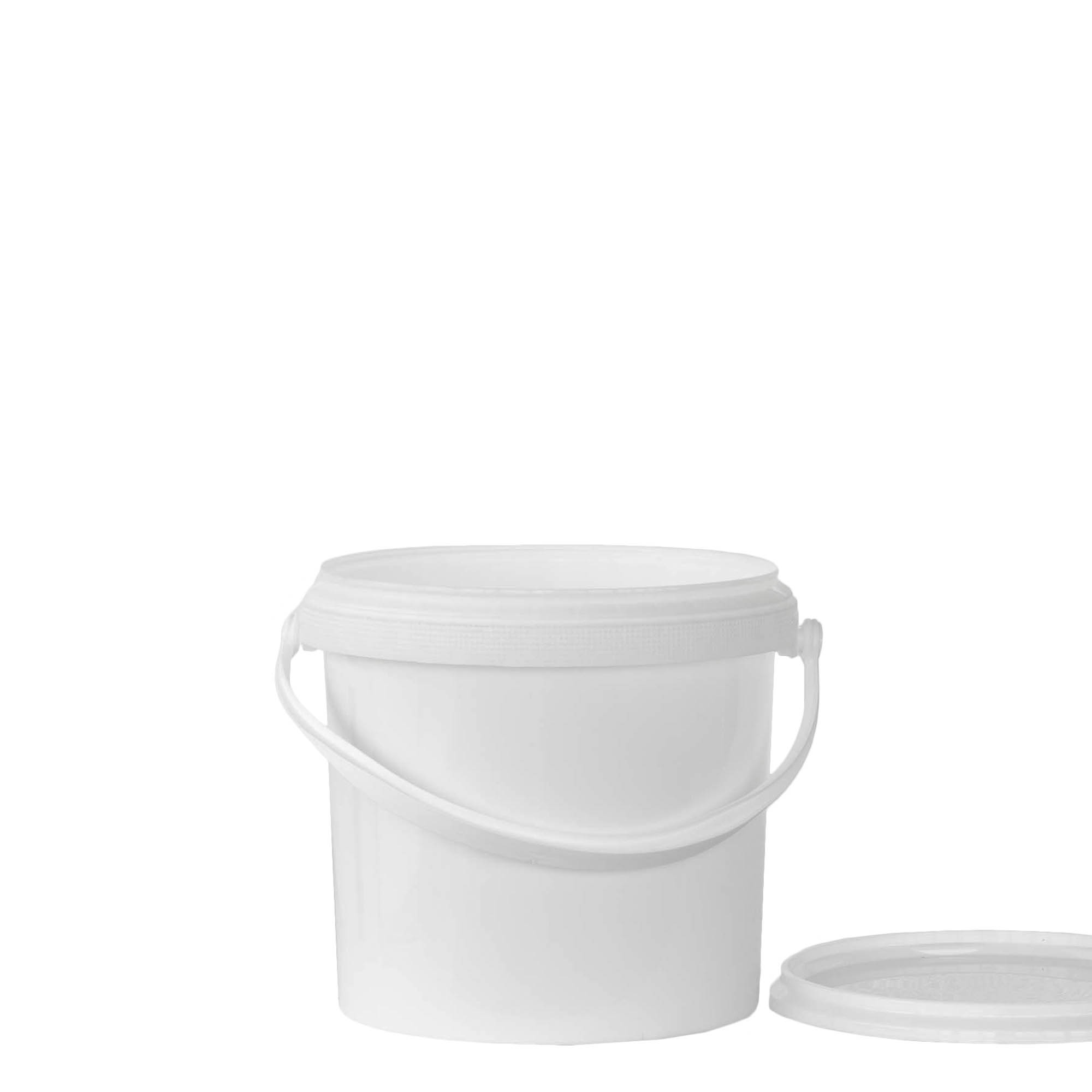 2,5 l kanta, PP-plastika, bijela 2,5 l kanta, PP-plastika, bijela