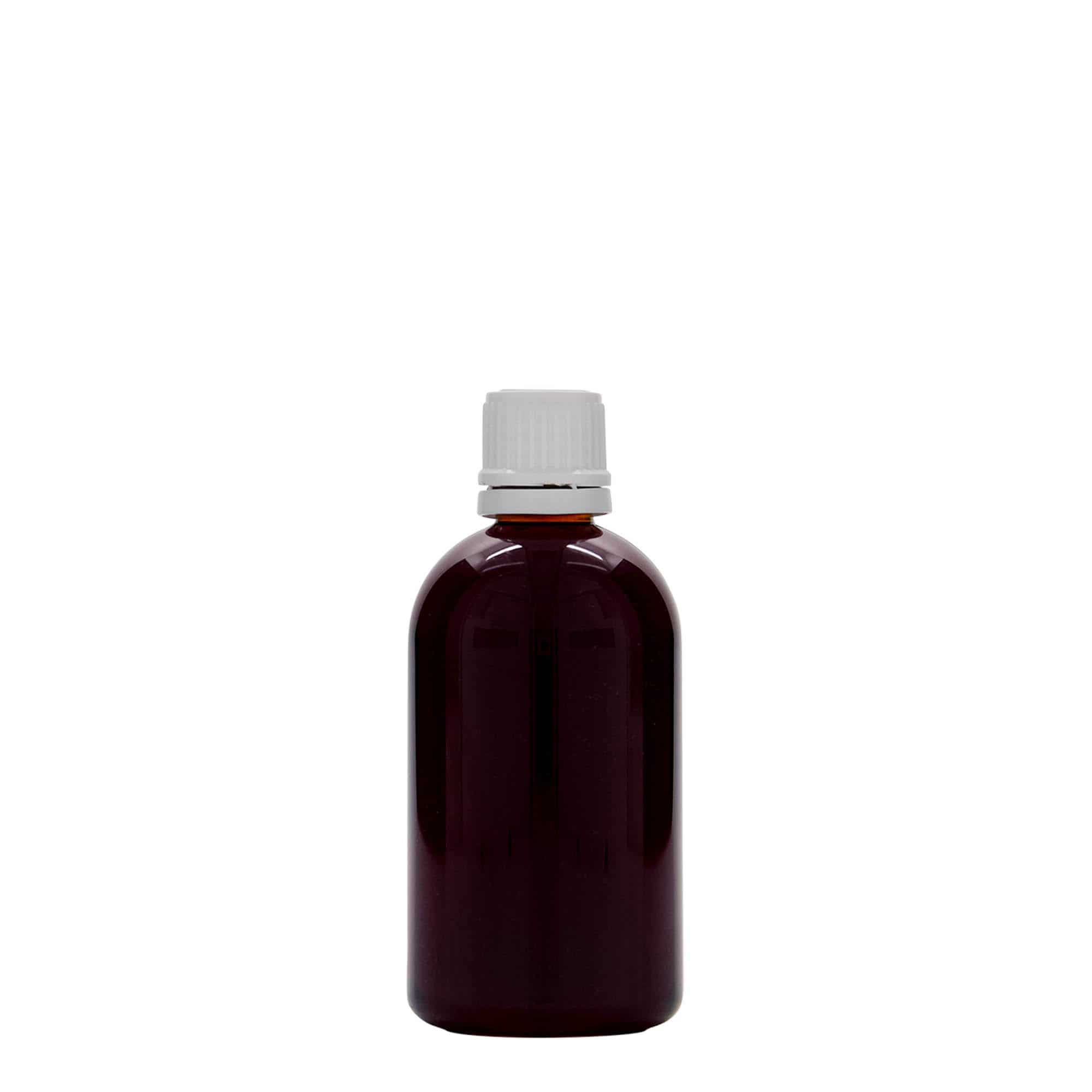PET medicinska flaša 100 ml 'Easy Living', plastika, otvor: DIN 18