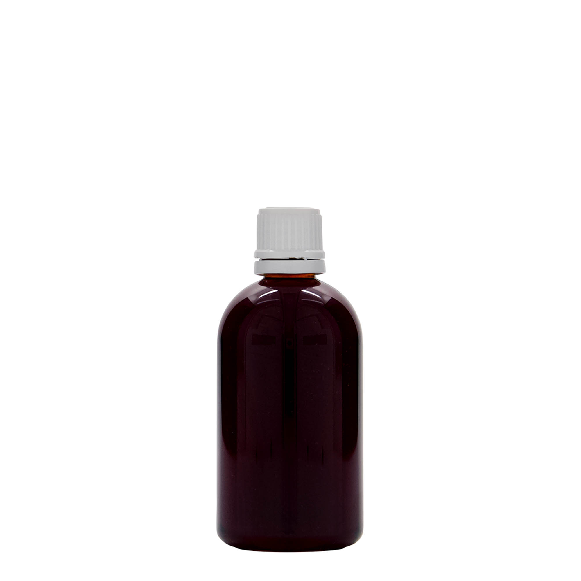 100 ml PET-medicinska boca 'Easy Living', plastika, grlo: DIN 18