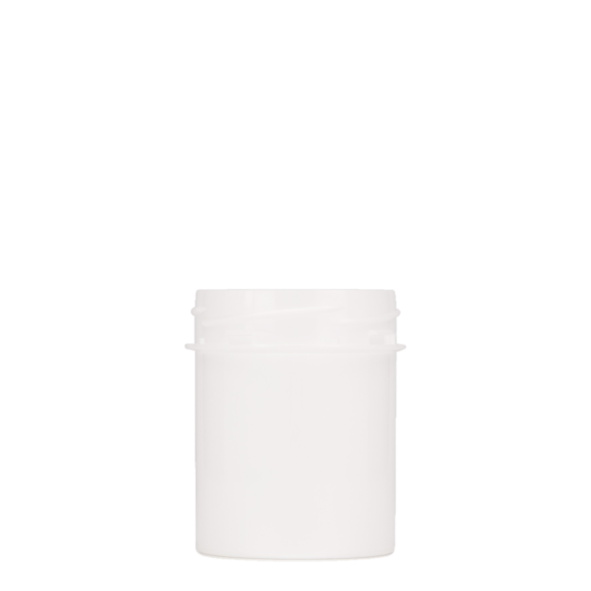 Posuda 150 ml 'Securilock', PP, bijela, otvor: Navojni zatvarač Posuda 150 ml 'Securilock', PP, bijela, otvor: Navojni zatvarač