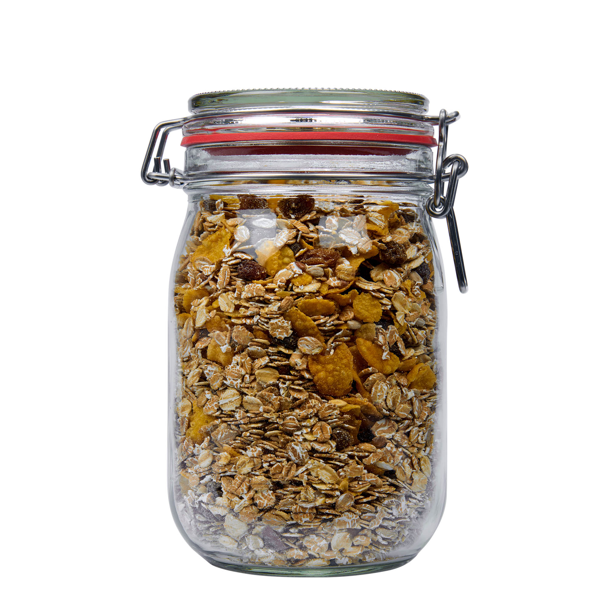 1.140 ml staklena tegla sa žičanim zatvaračem #, otvor: žičani zatvarač