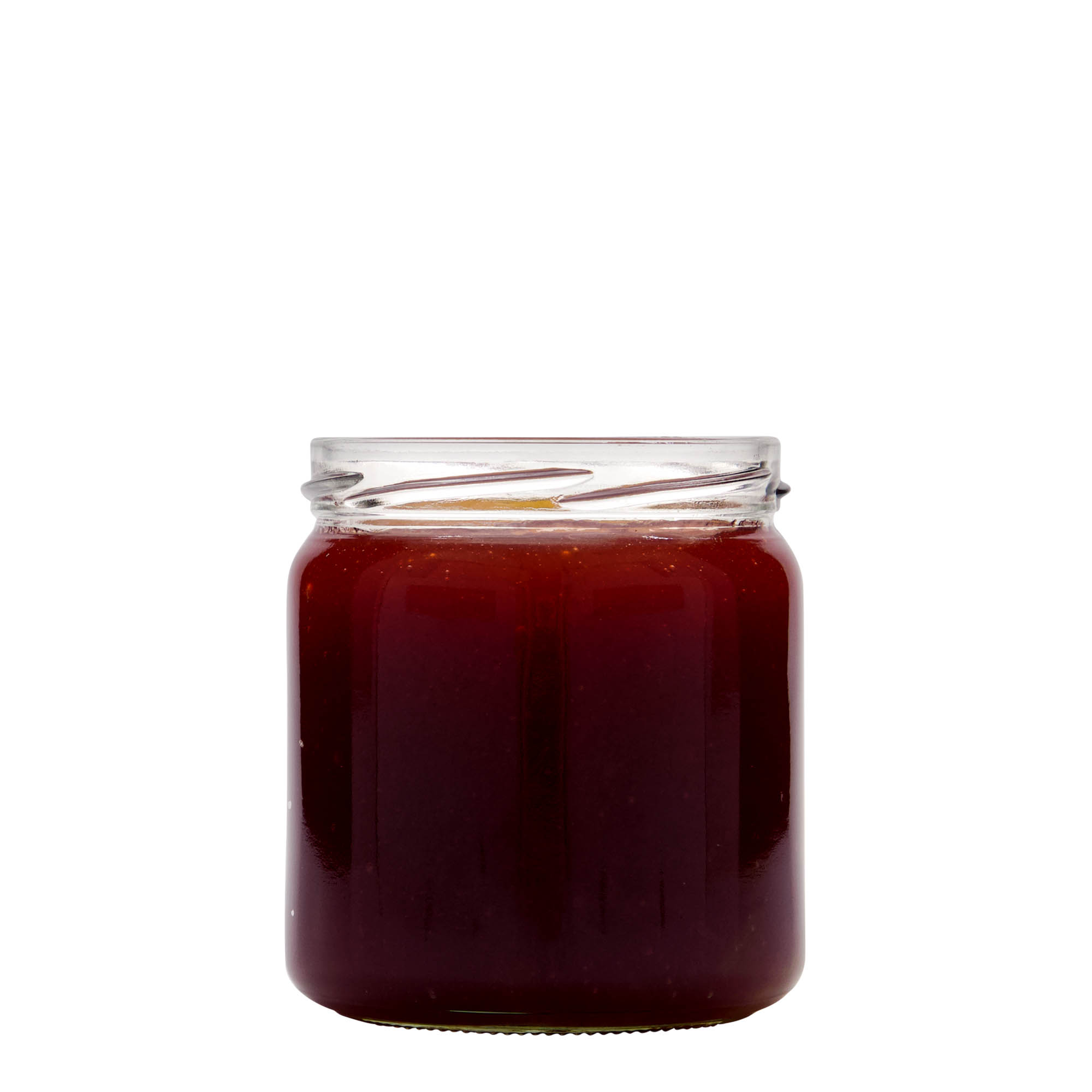 408 ml okrugla staklena tegla, otvor: Twist-Off (TO 82)