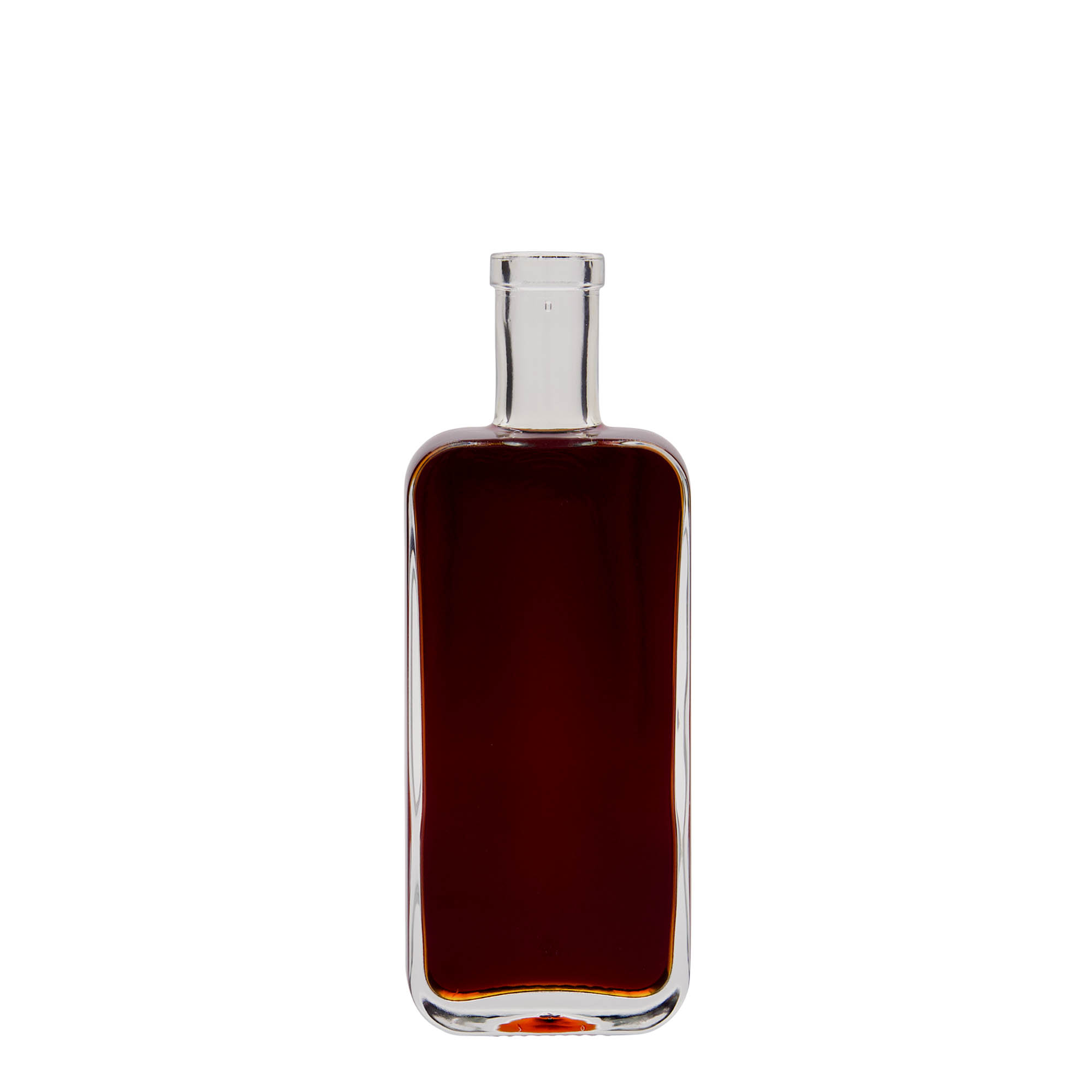 200 ml staklena boca 'Nice', pravougaona, otvor: pluta