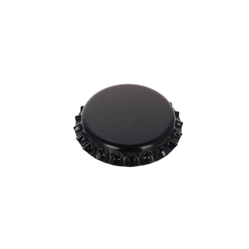 Krunski čep 29 mm, metal, crna