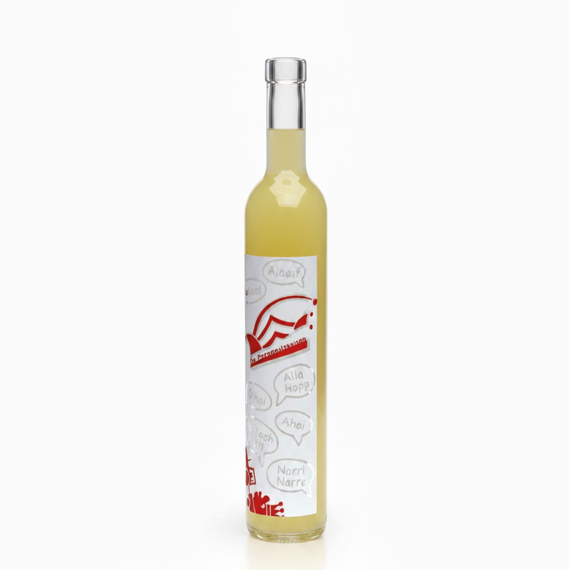 500 ml staklena boca Maximo s printom „Karneval“, otvor: čep