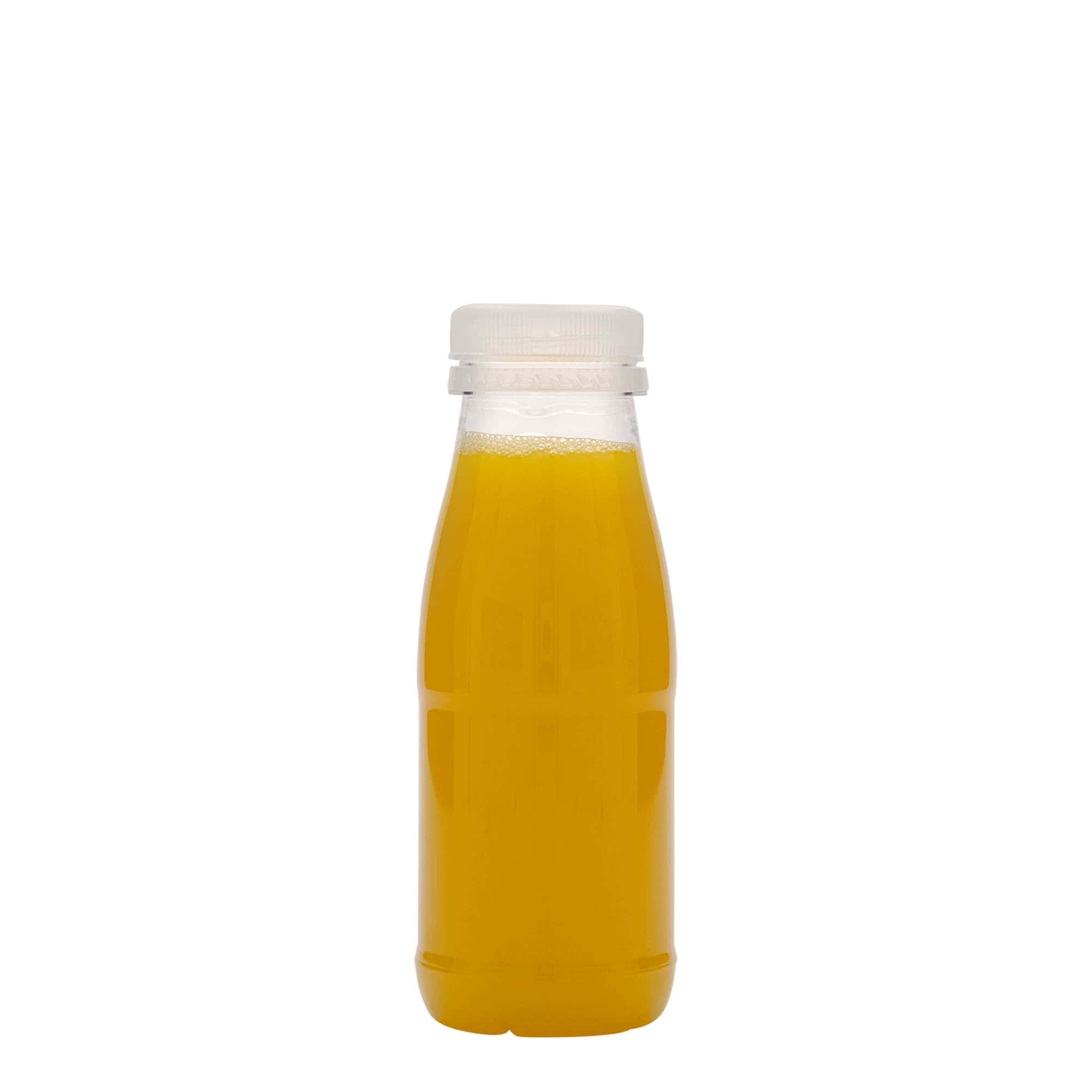 250 ml PET boca 'Milk and Juice', plastika, otvor: 38 mm