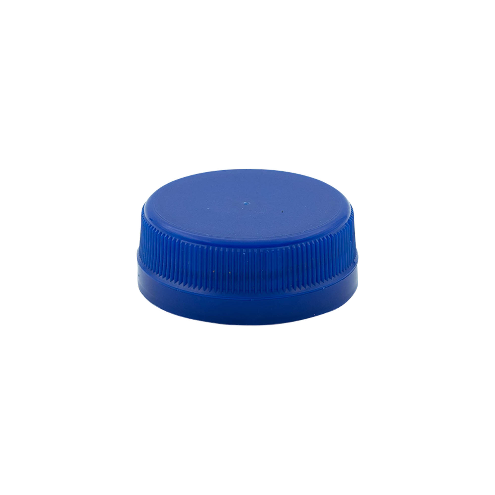 Zatvarač sa navojem sa dva početka, PE plastika, plavi, za grlo: PET 38 mm