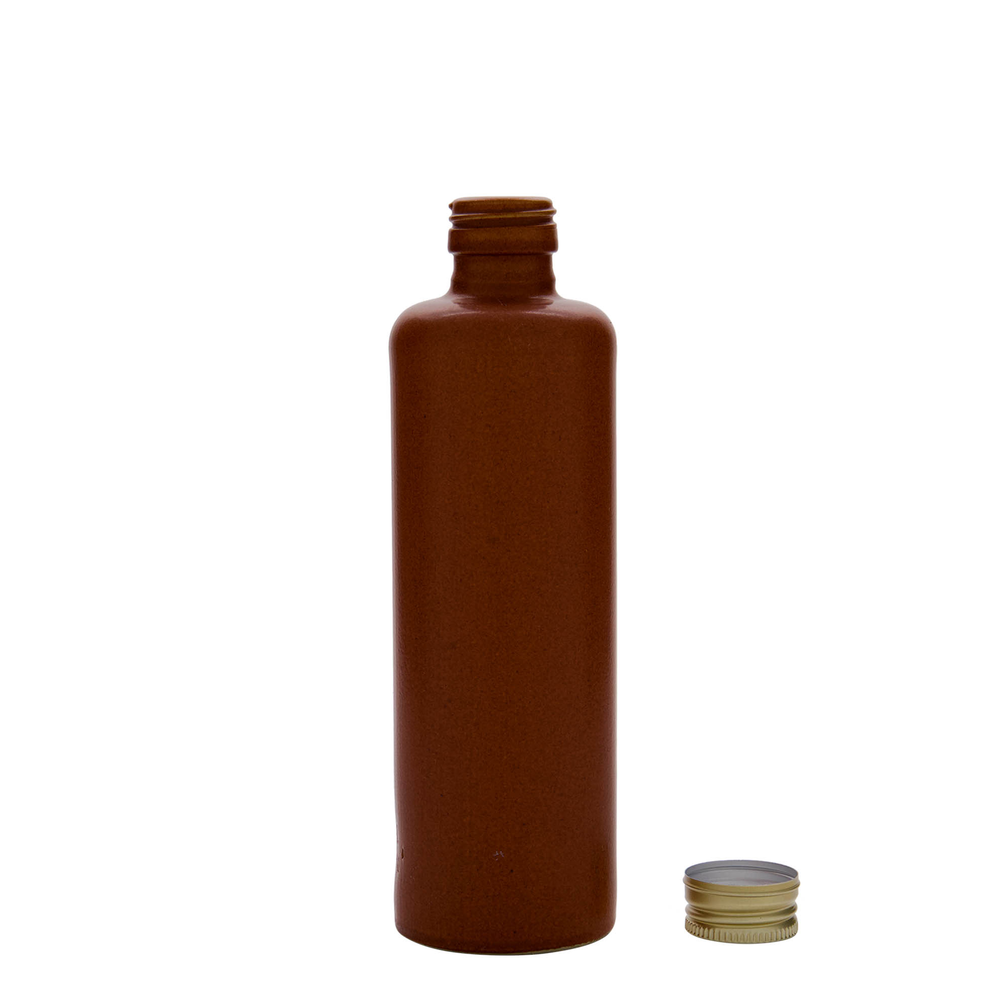 350 ml glineni vrč, kamenina, crveno-smeđi, grlo: PP 31,5
