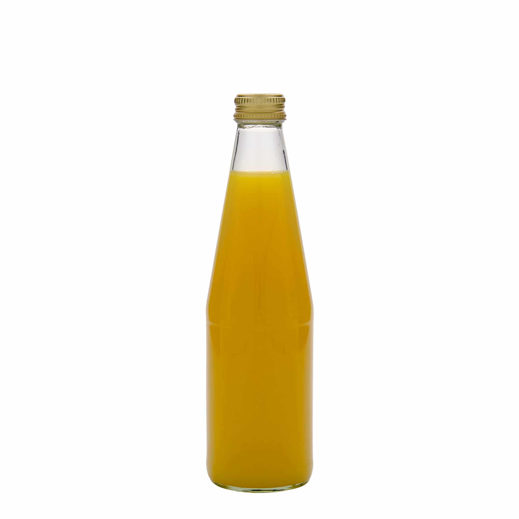 Univerzalna flaša u obliku mrkve 330 ml, staklo, otvor: PP 28