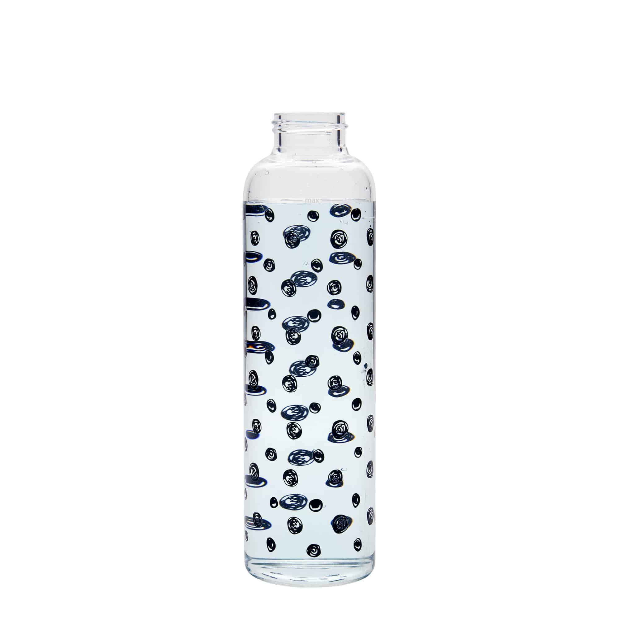 500 ml boca za piće 'Perseus - Crne tačke', otvor: navojni zatvarač