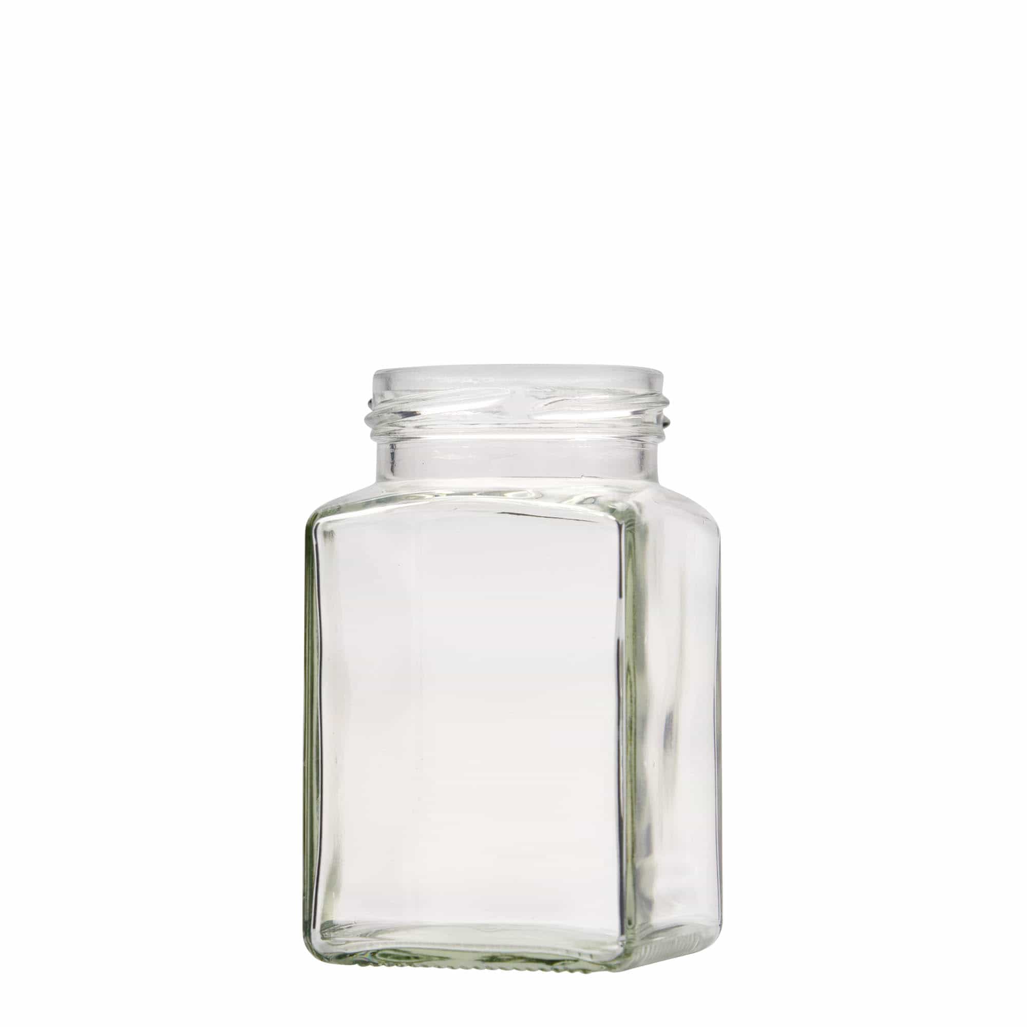 Četverougla staklenka 260 ml, otvor: Twist-Off (TO 58)