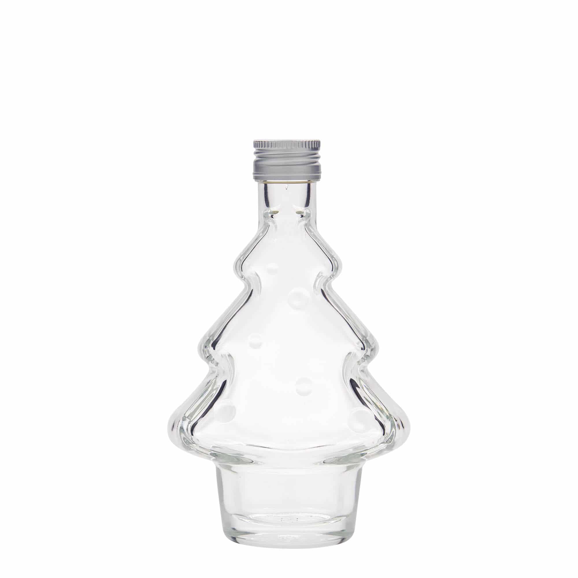 Staklena flaša 200 ml 'Jelka', otvor: PP 28