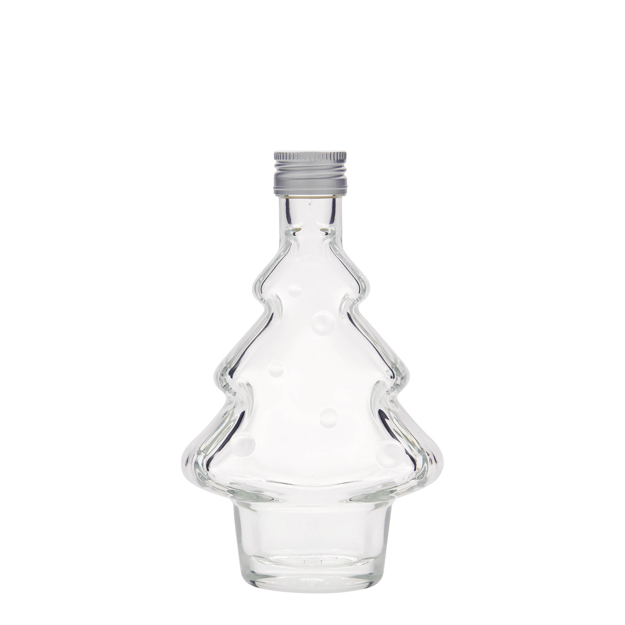 200 ml staklena boca 'Božićno drvce', grlo: PP 28 200 ml staklena boca 'Božićno drvce', grlo: PP 28