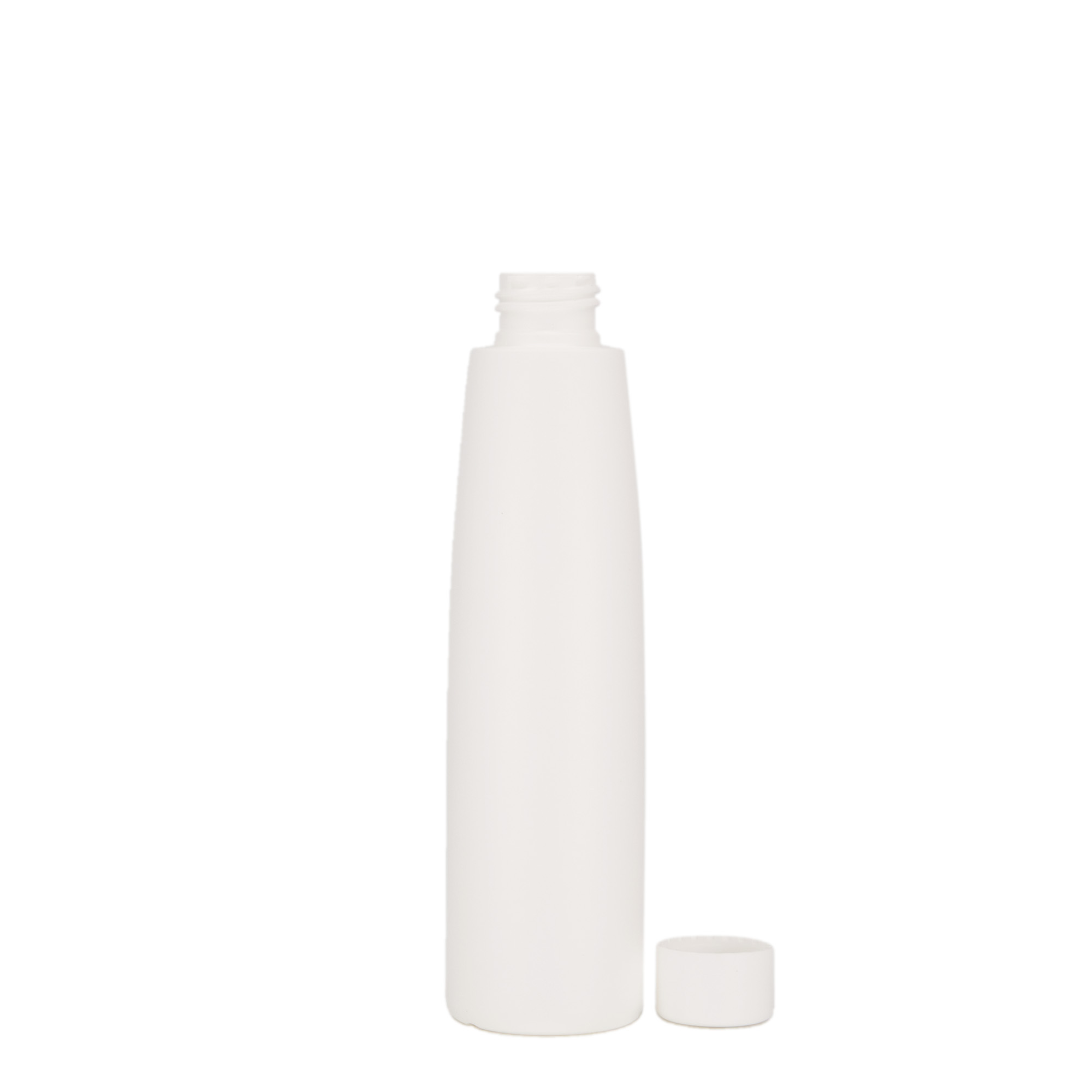 200 ml plastična boca 'Donald', HDPE, bijela, grlo: 24/410 200 ml plastična boca 'Donald', HDPE, bijela, grlo: 24/410