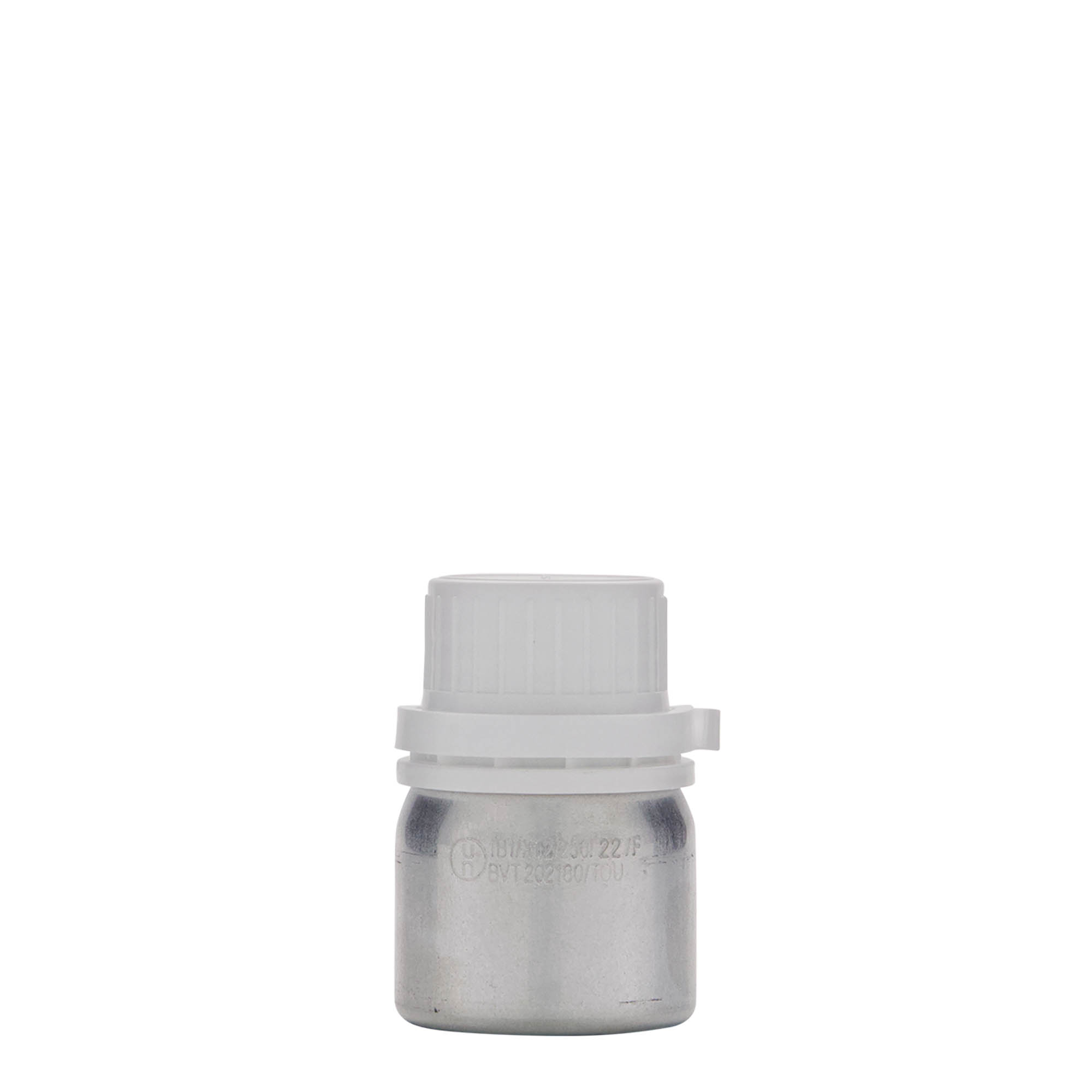 50 ml aluminijska boca, metal, srebrna, grlo: DIN 32 50 ml aluminijska boca, metal, srebrna, grlo: DIN 32