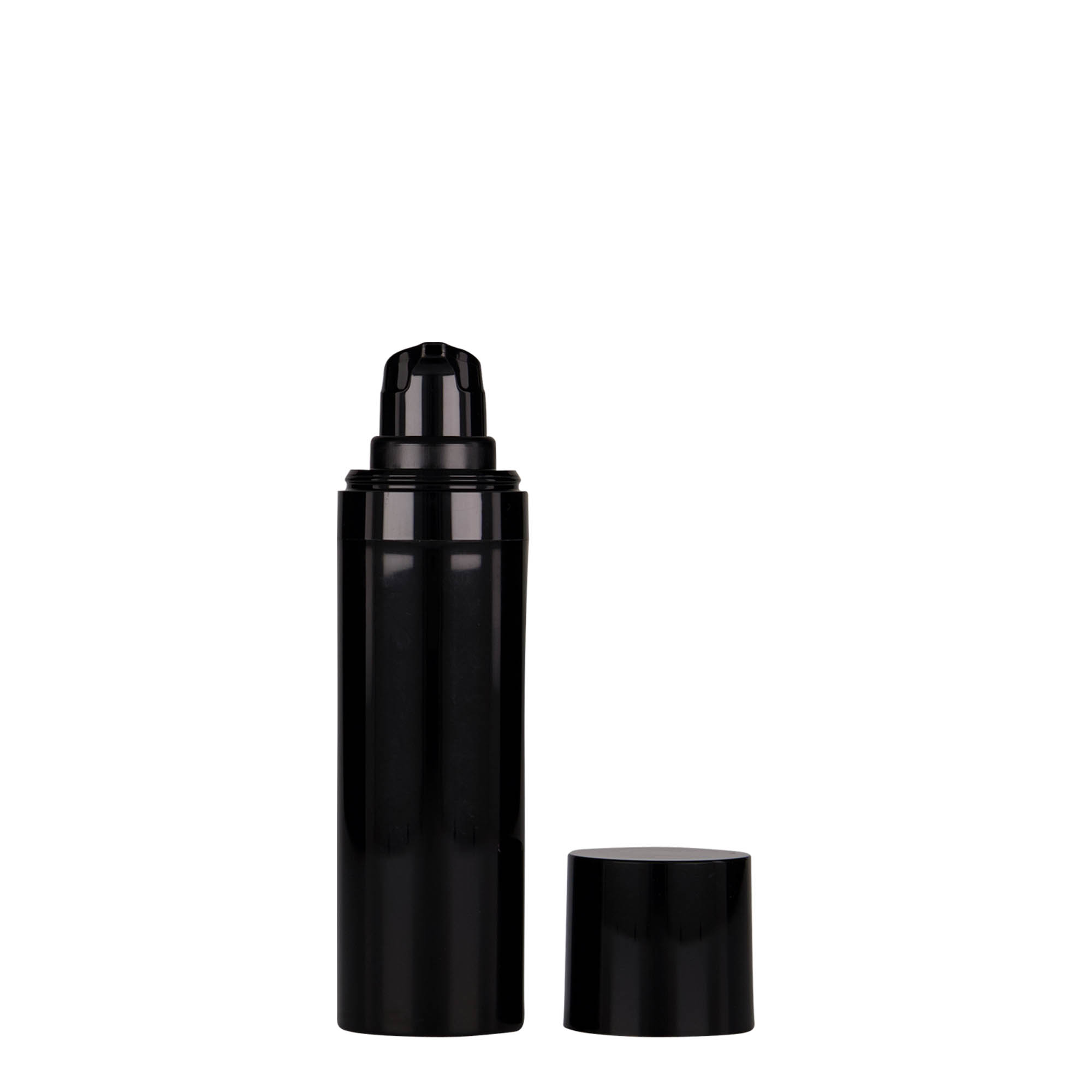 30 ml Airless dozer 'Micro', PP-plastika, crni 30 ml Airless dozer 'Micro', PP-plastika, crni