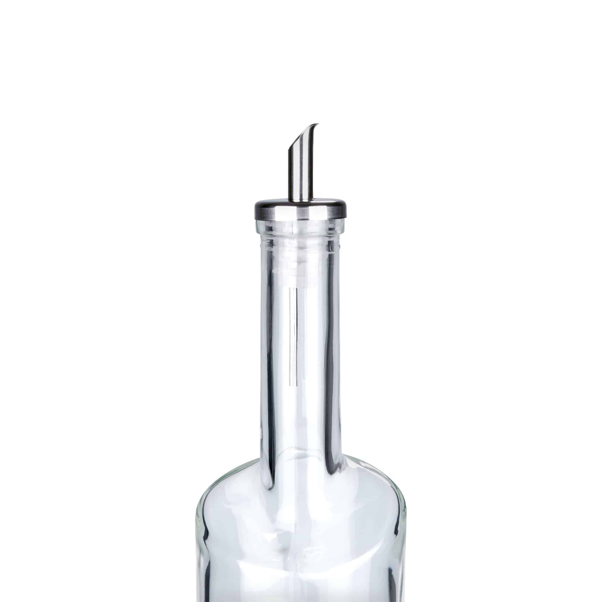 Inox izljev za ulje, nehrđajući čelik, srebrni