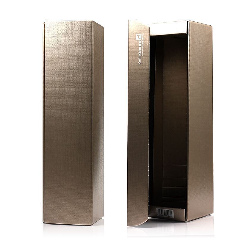 Poklon kutija 'Metallic', pravougaona, karton, šampanjac Poklon kutija 'Metallic', pravougaona, karton, šampanjac