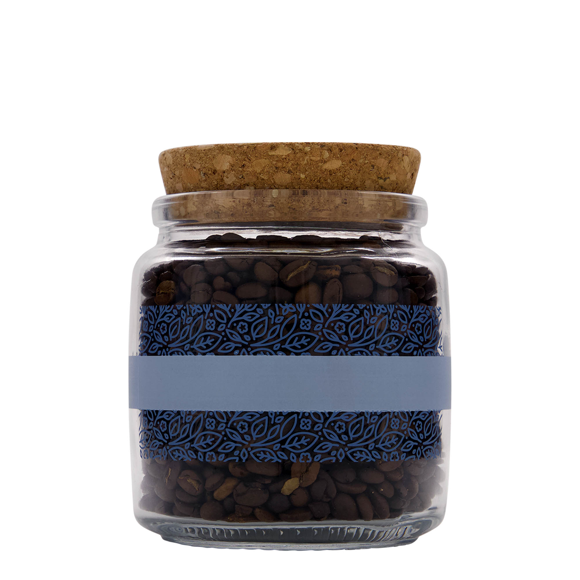 Staklenka sa plutom 750 ml 'Giara', motiv: Naturalmente blu, otvor: Pluto