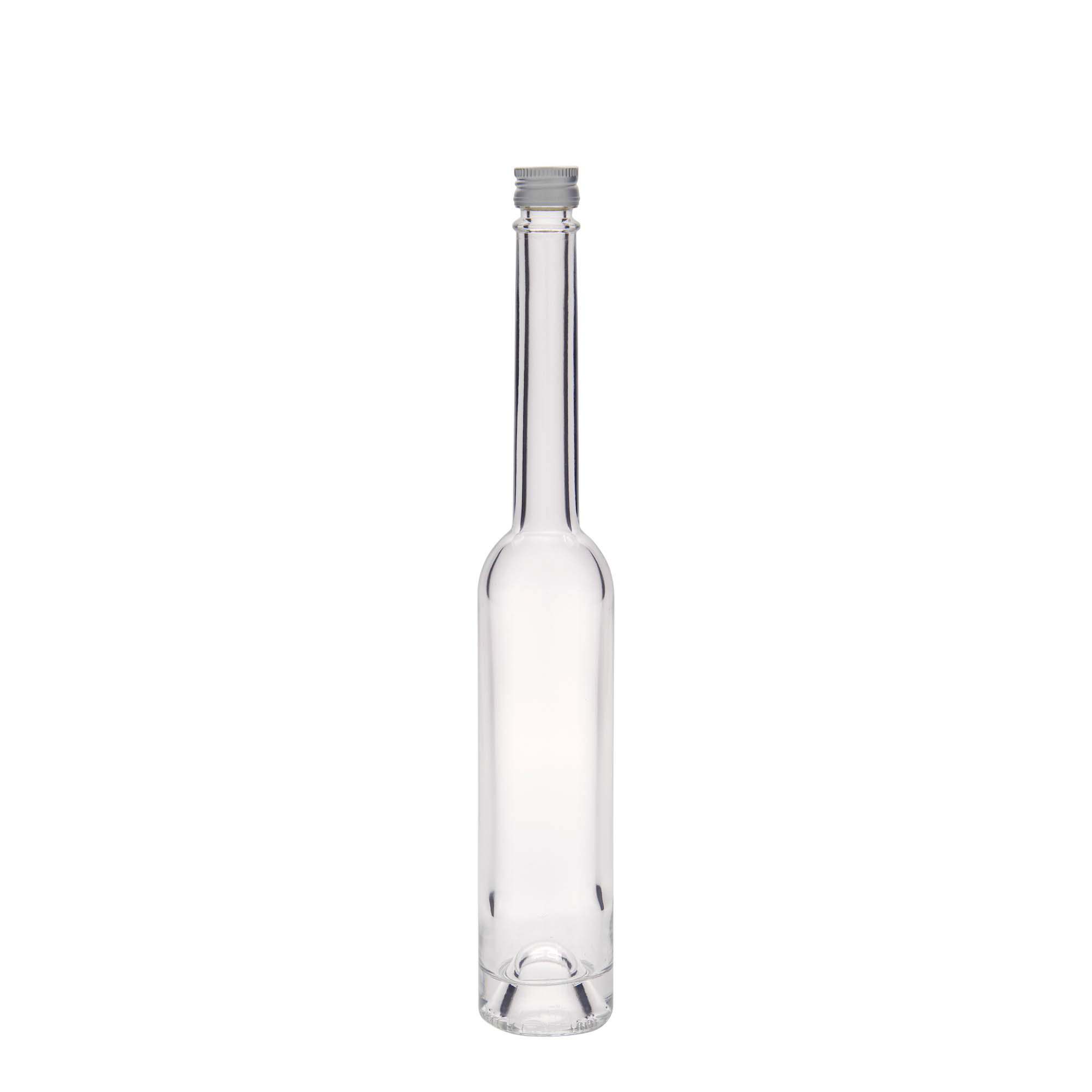 100 ml staklena boca 'Platina', grlo: PP 18