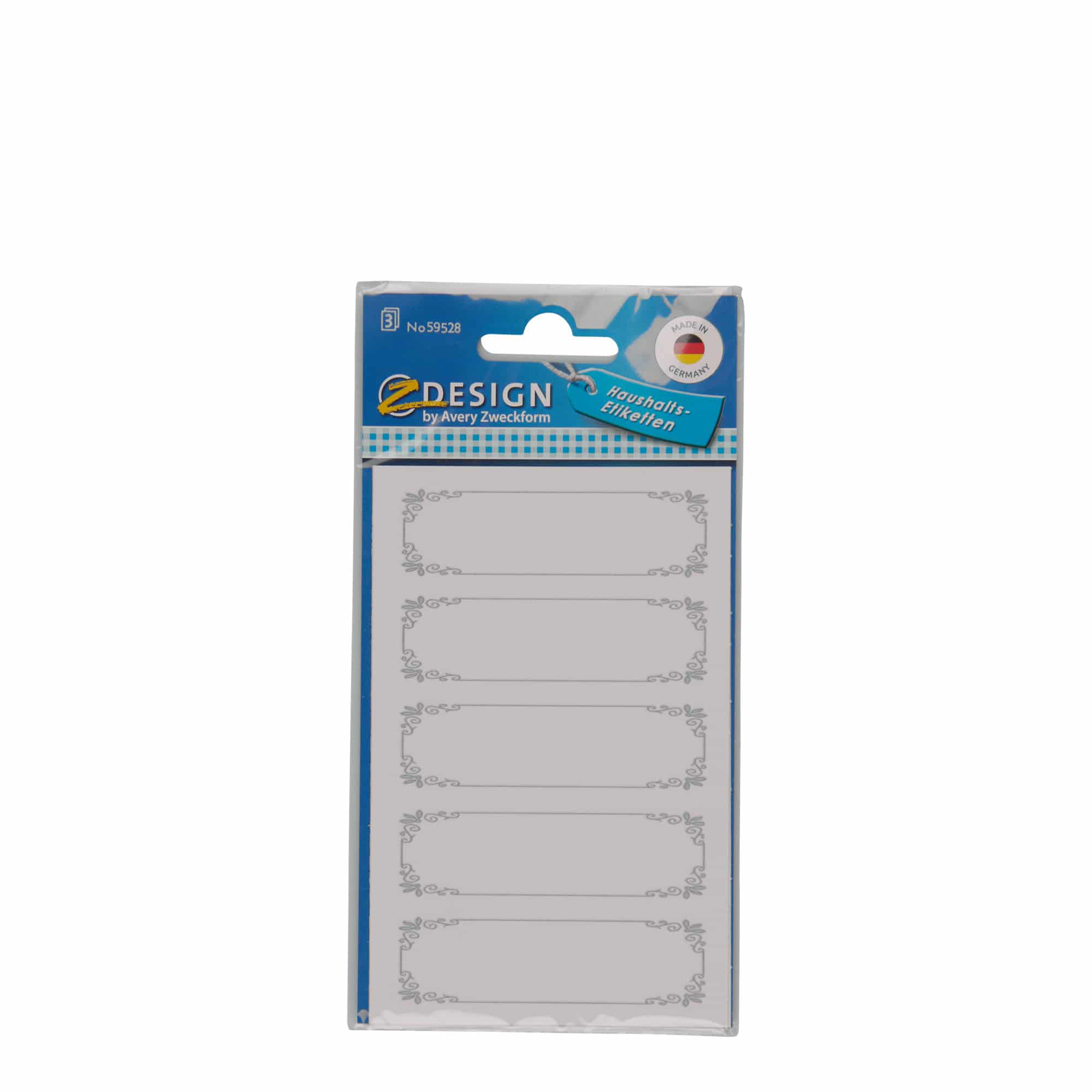 Zweckform etikete „Plavi okvir“, pravougaone, papir, bijelo-plave