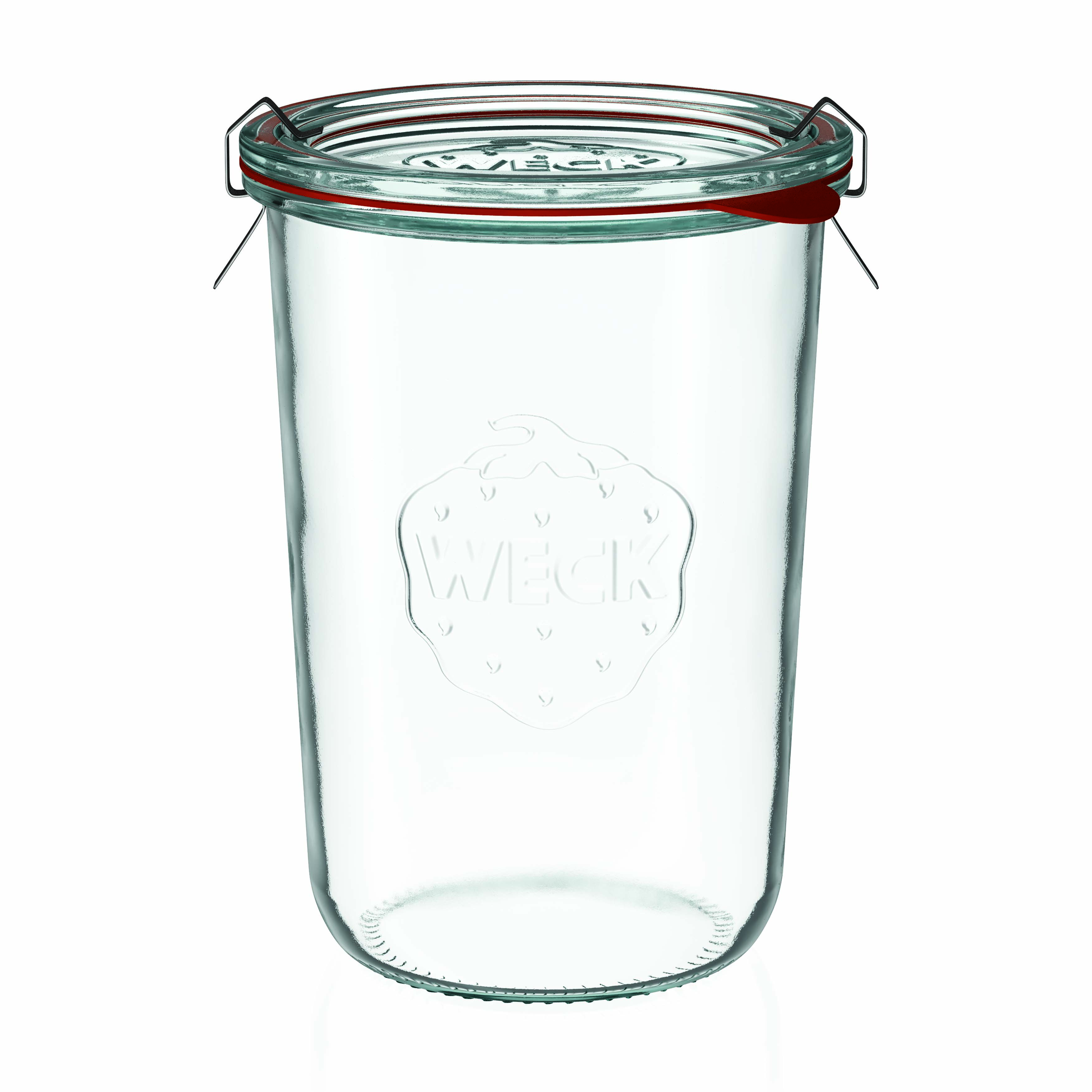 850 ml WECK-staklena tegla, otvor: okrugli rub