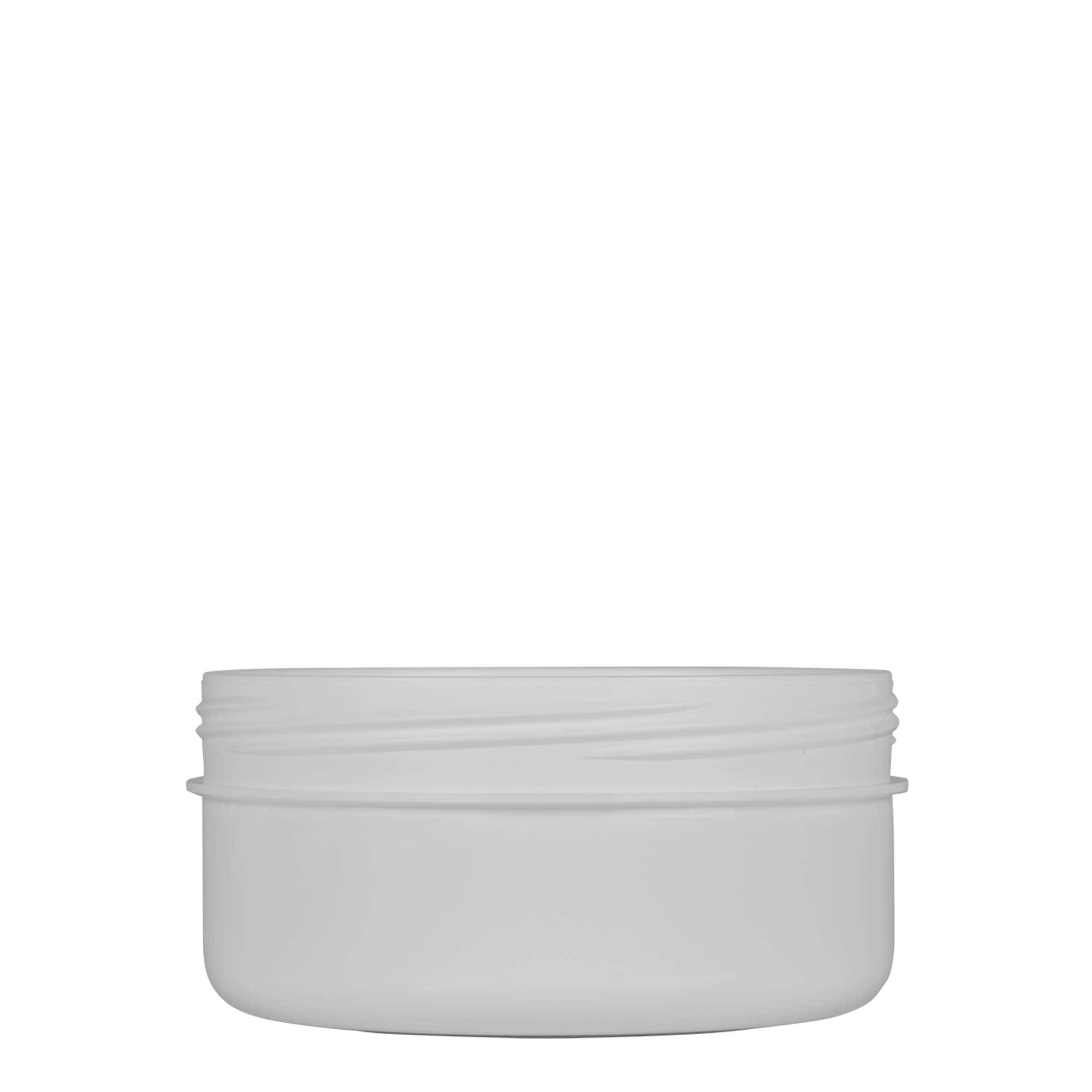 Plastična posuda 250 ml 'White Line', PP, bijela, otvor: Navojni zatvarač Plastična posuda 250 ml 'White Line', PP, bijela, otvor: Navojni zatvarač