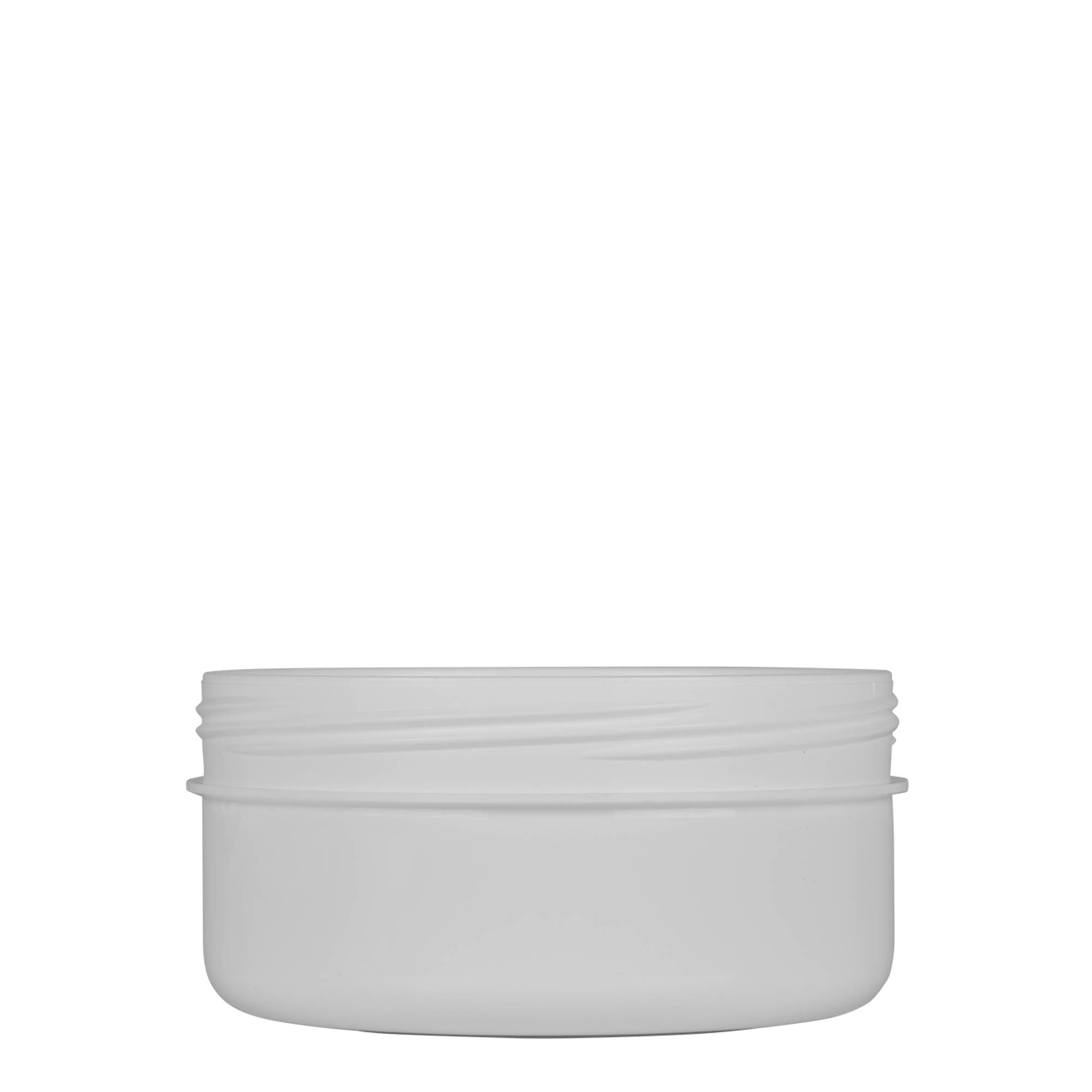 250 ml plastična posuda 'White Line', PP, bijela, otvor: navojni zatvarač