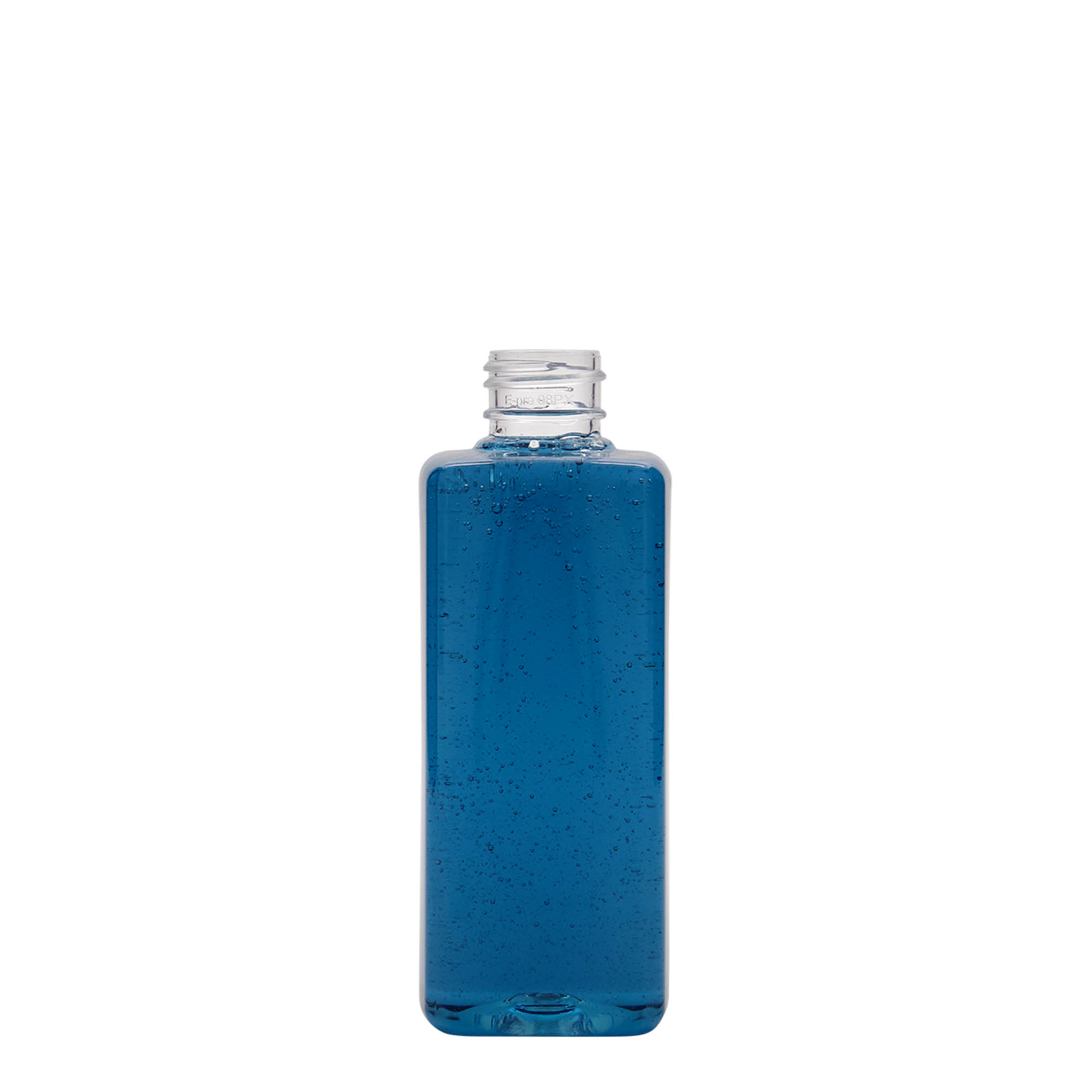 PET flaša 200 ml 'Karl', kvadratna, plastika, otvor: GPI 24/410