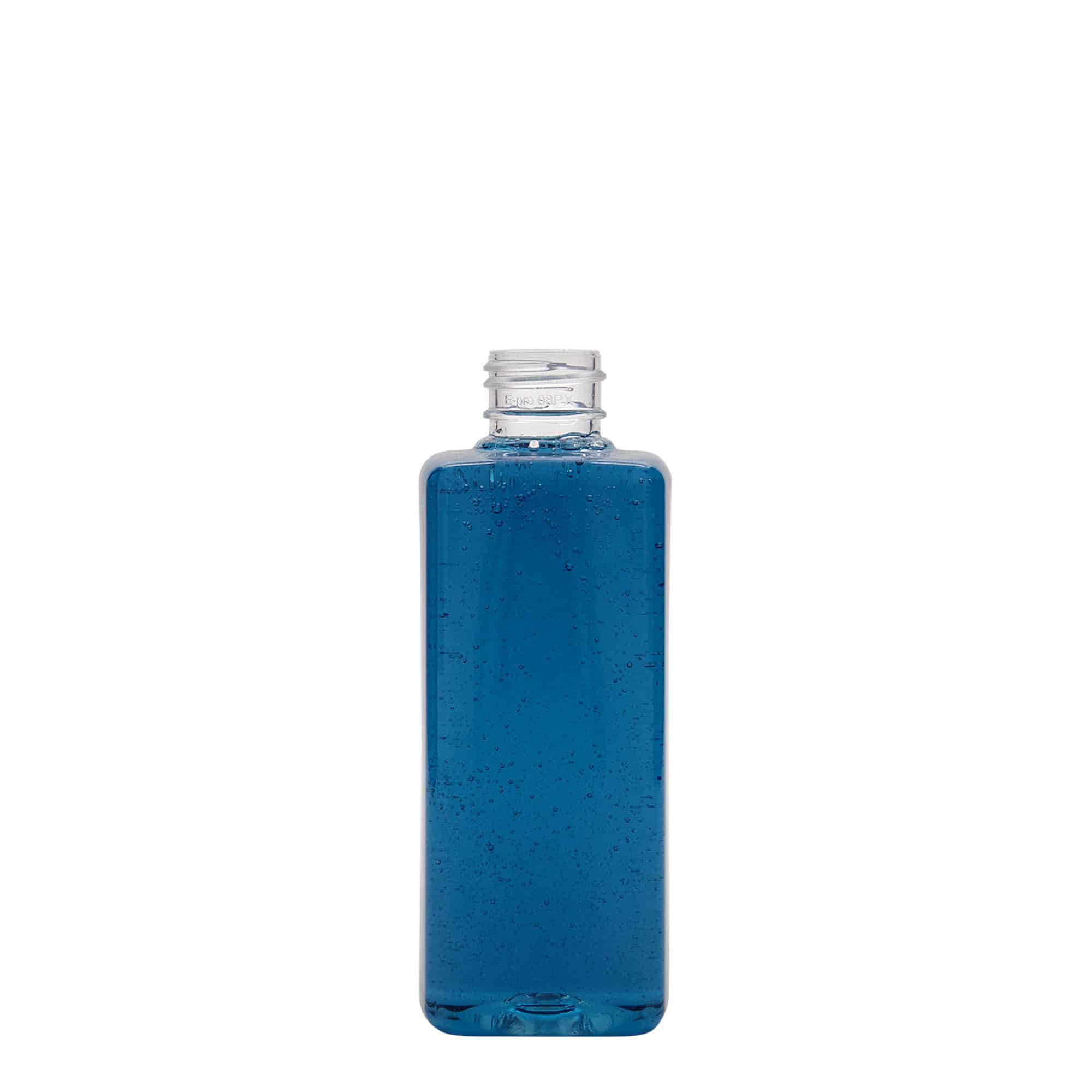 PET flaša 200 ml 'Karl', kvadratna, plastika, otvor: 24/410