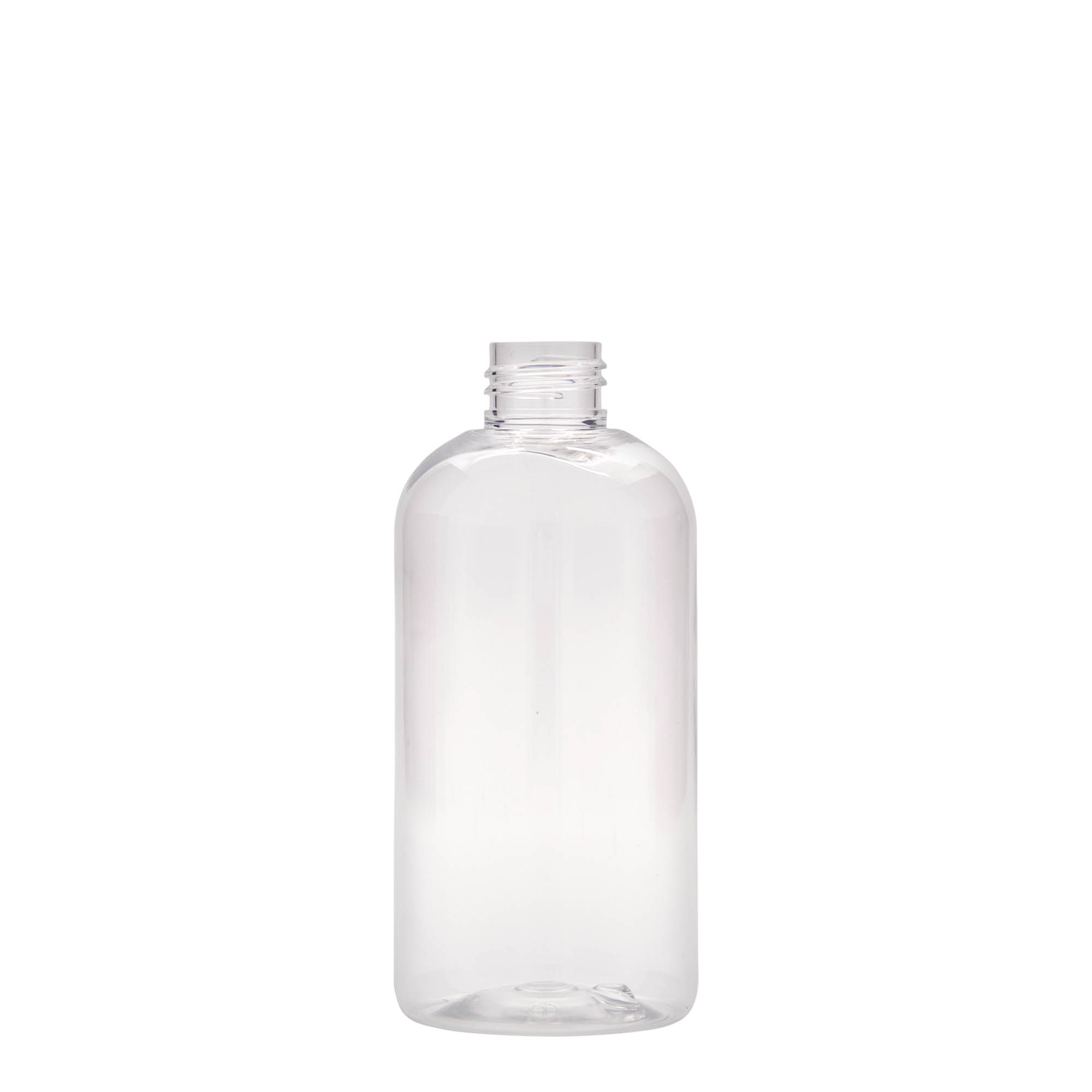 250 ml PET boca 'Boston', plastika, grlo: 24/410