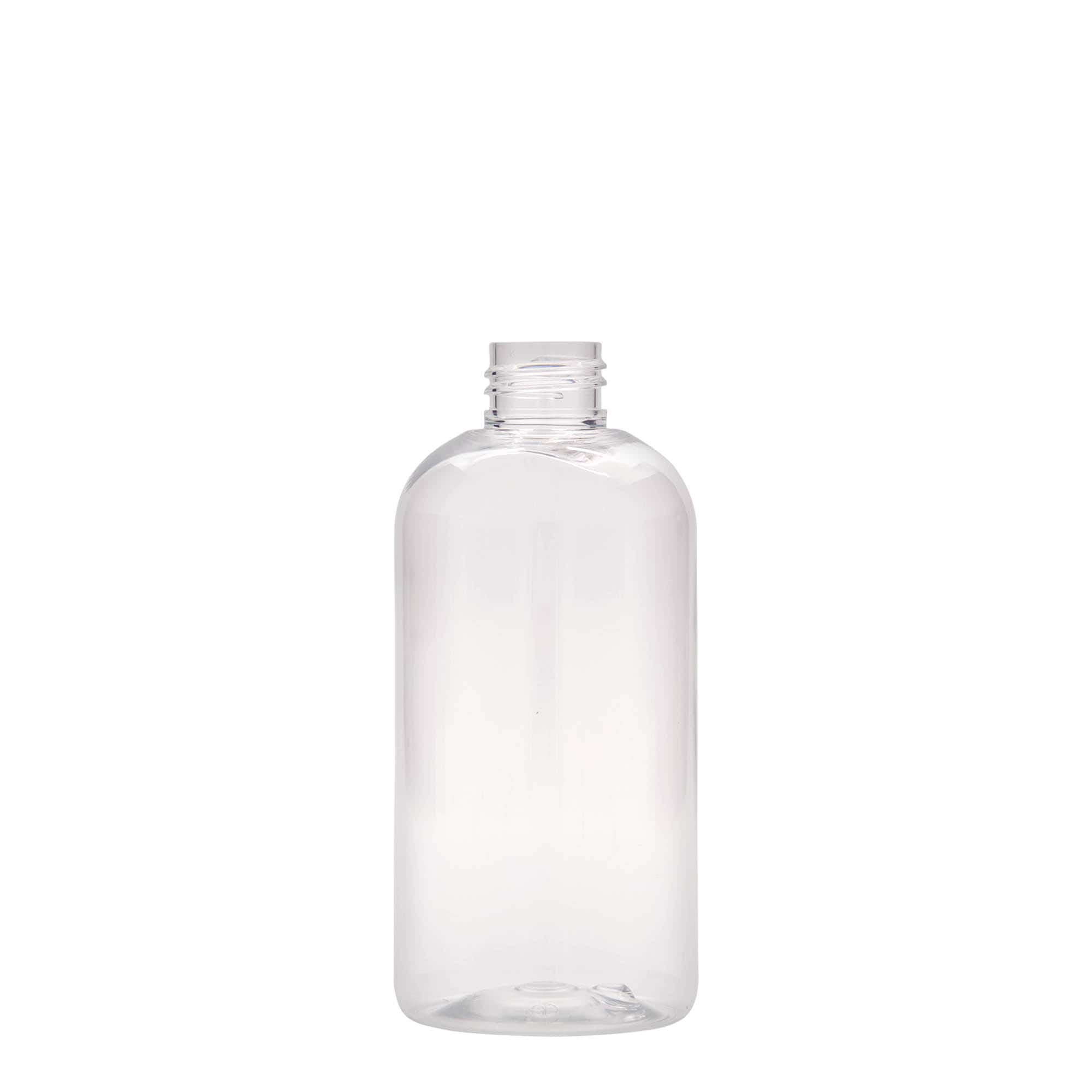 250 ml PET boca 'Boston', plastika, grlo: 24/410