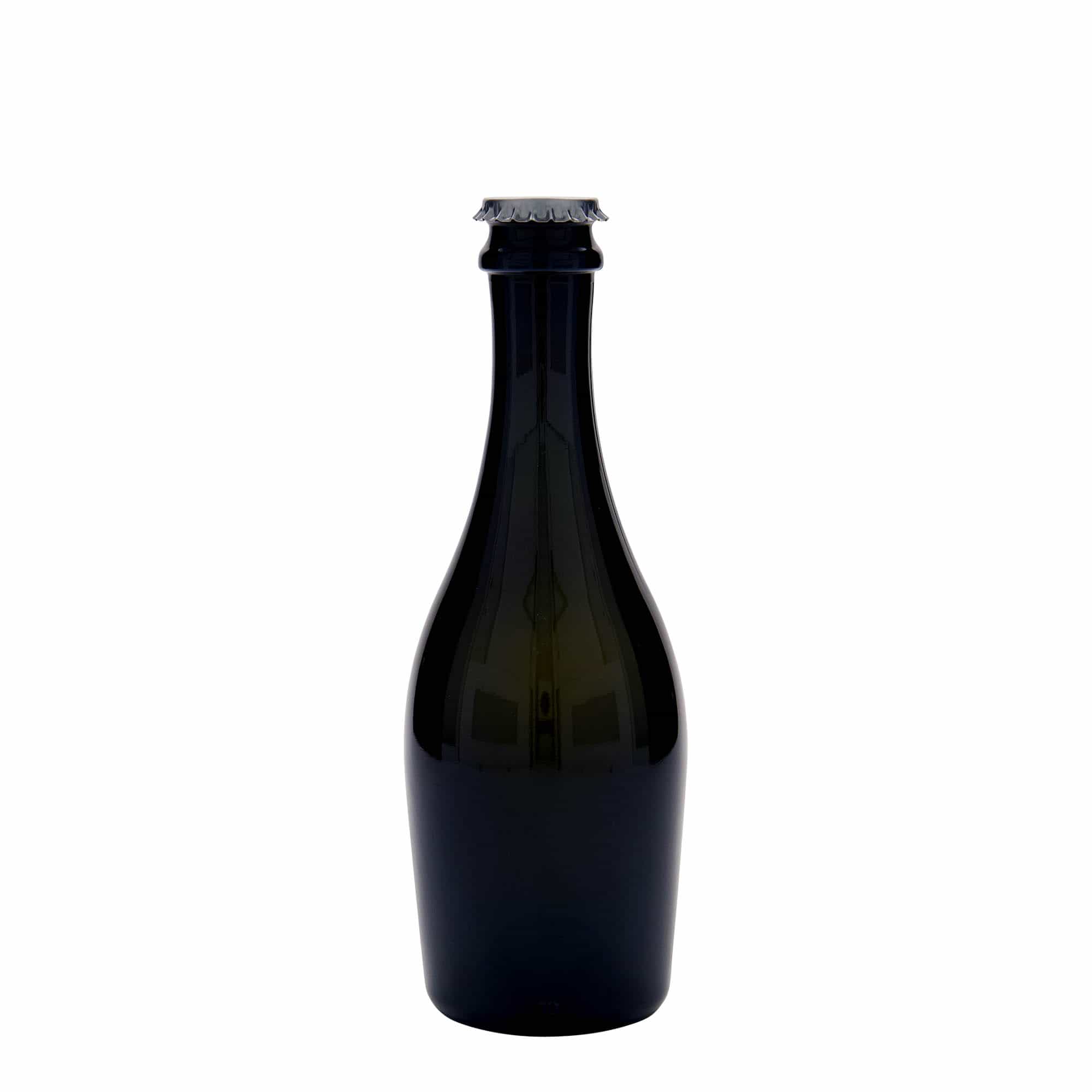 330 ml boca pjenušavog vina „Carmen“, staklo, antikno zelena, otvor: krunski čep